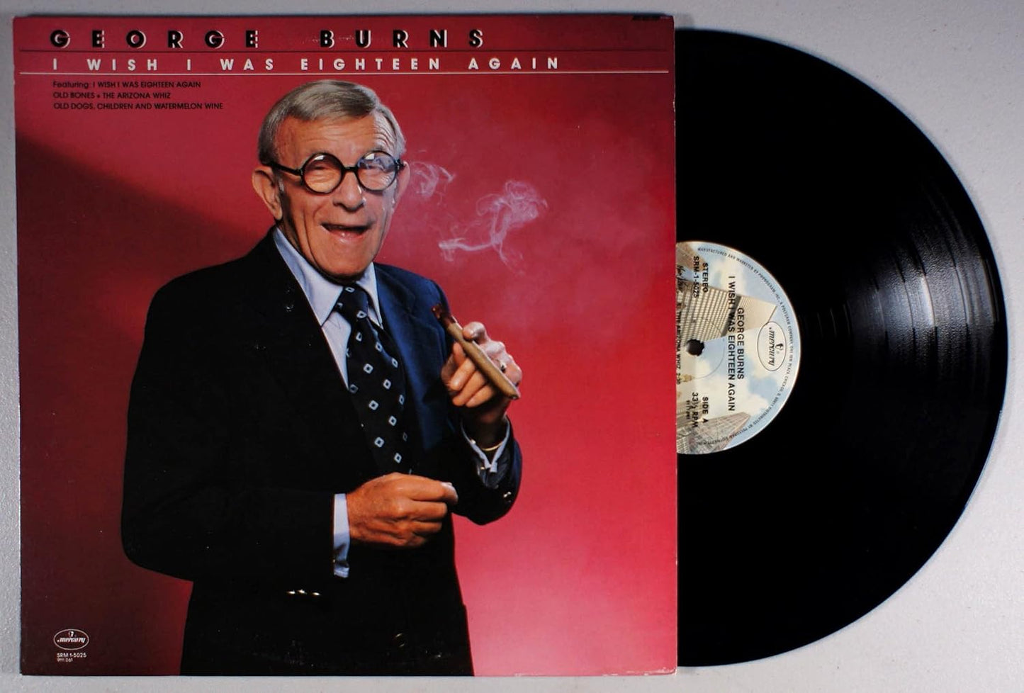 George Burns - I Wish I Was Eighteen Again LP