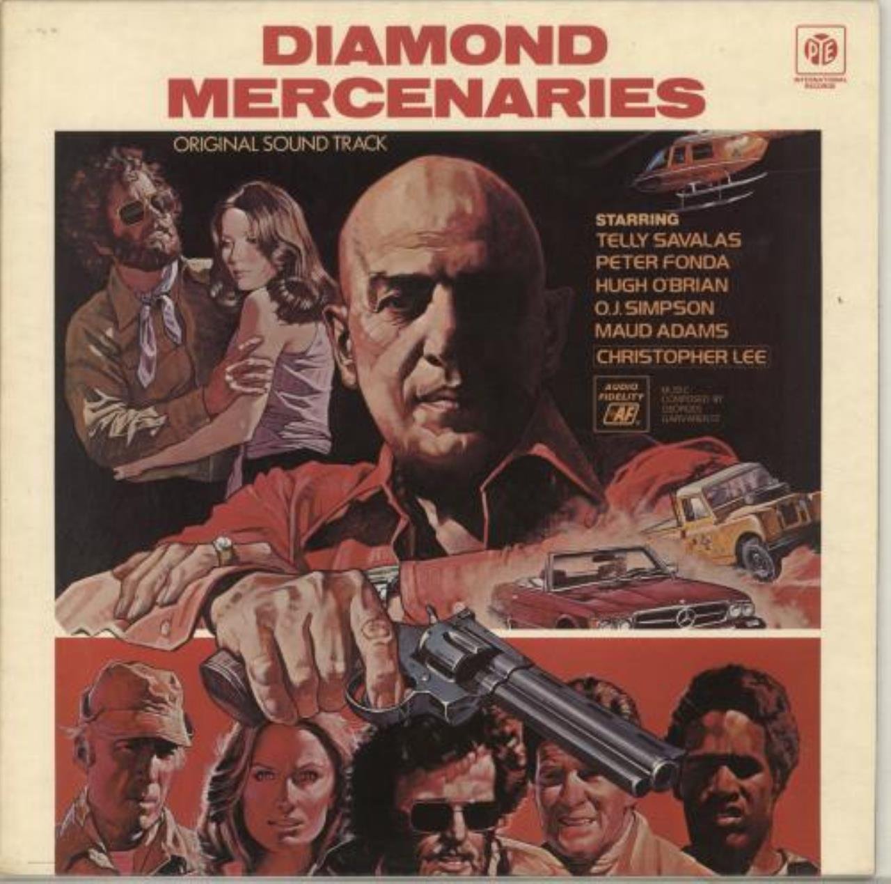 Soundtrack - Diamond Mercenaries LP