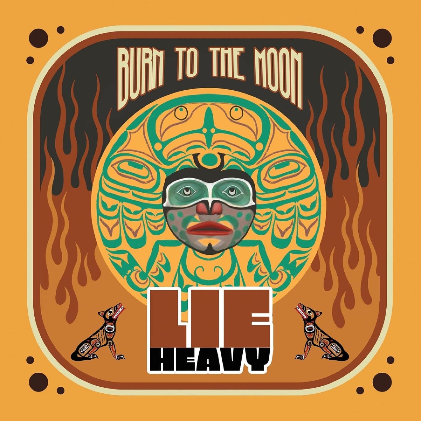 Lie Heavy - Burn To The Moon (Color vinyl) LP