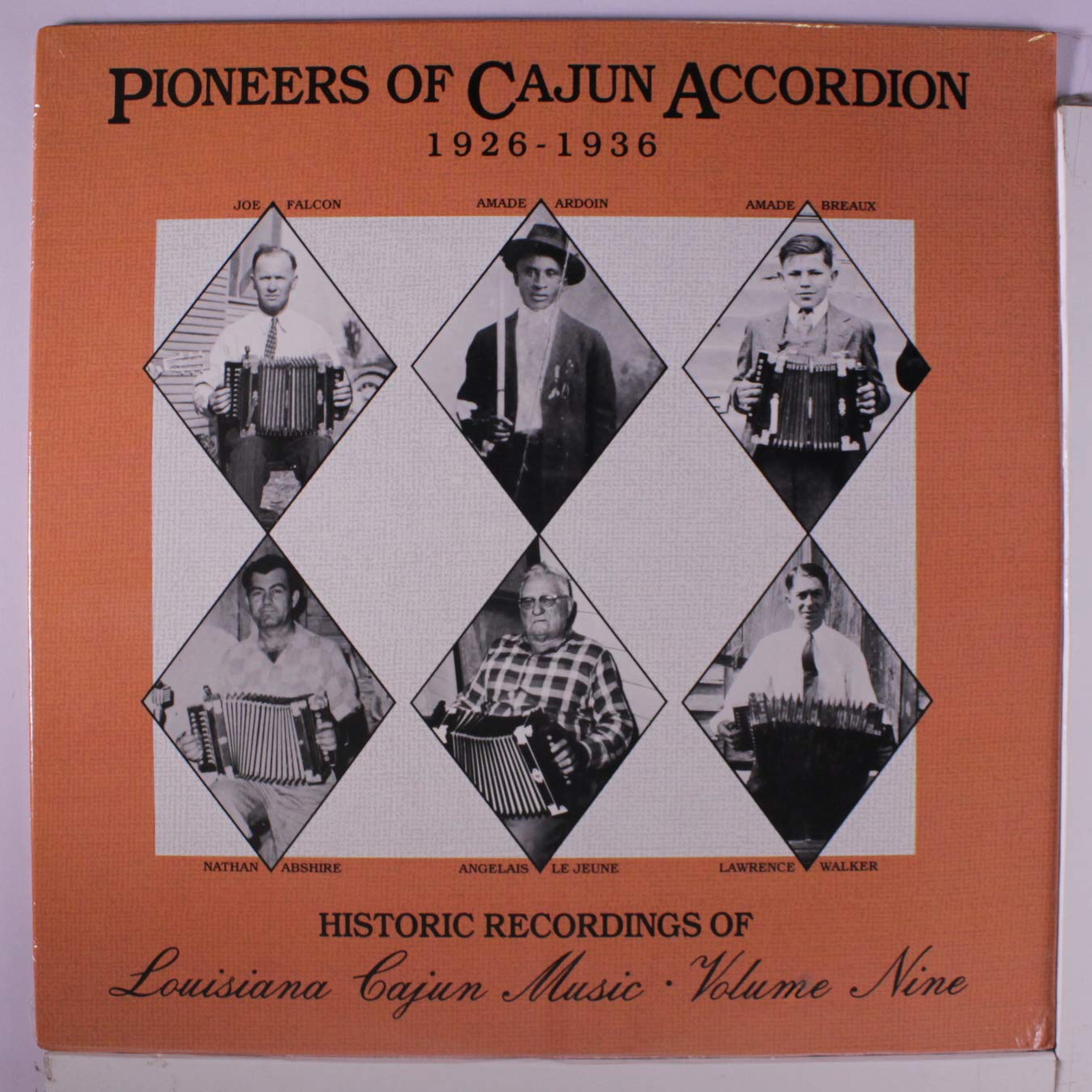 Various – Pioneers Of Cajun Accordion 1926-1936 LP
