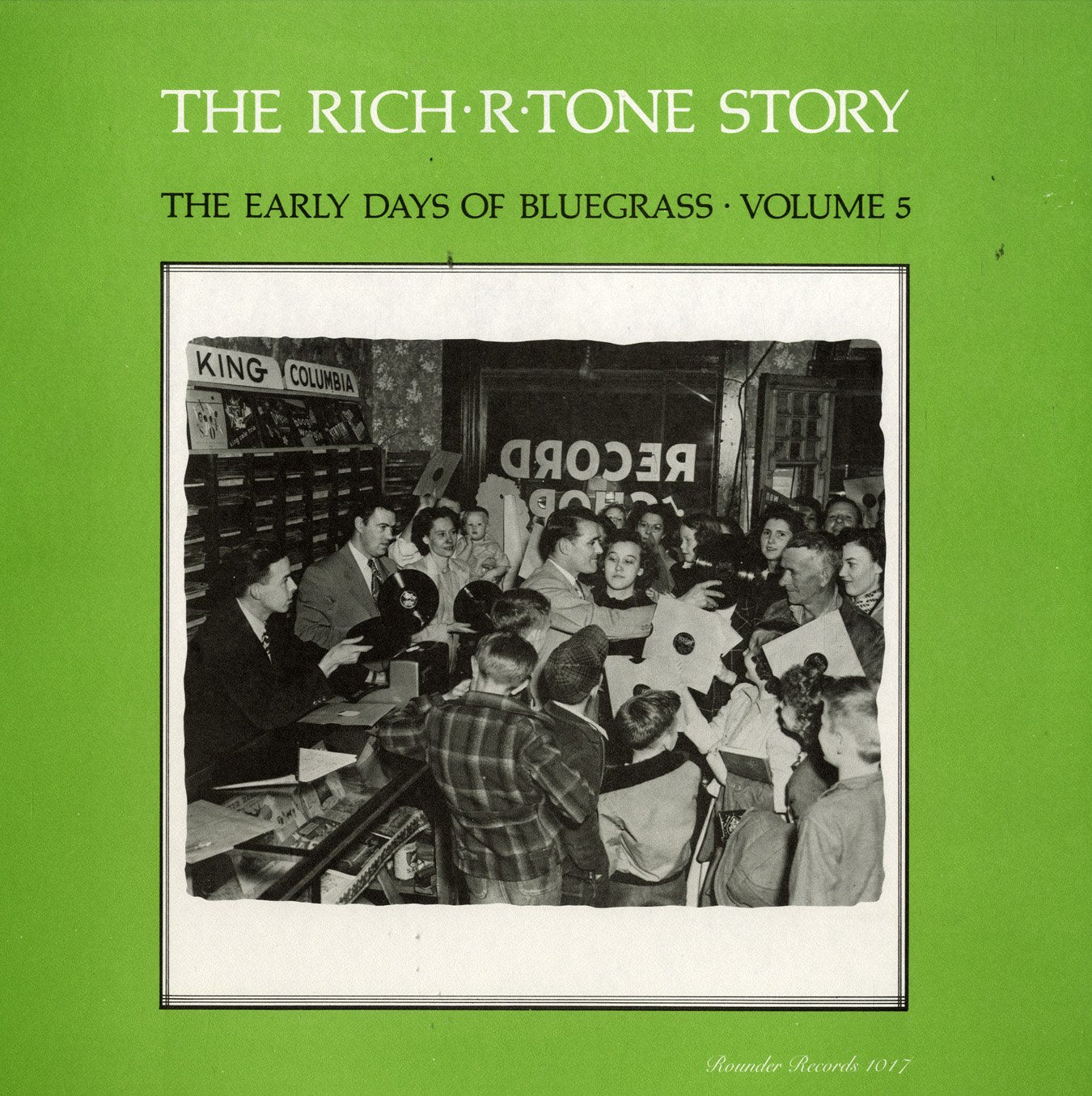 Various Artists - The Rich-R-Tone Story: The Early Days of Bluegrass Volume 5 LP