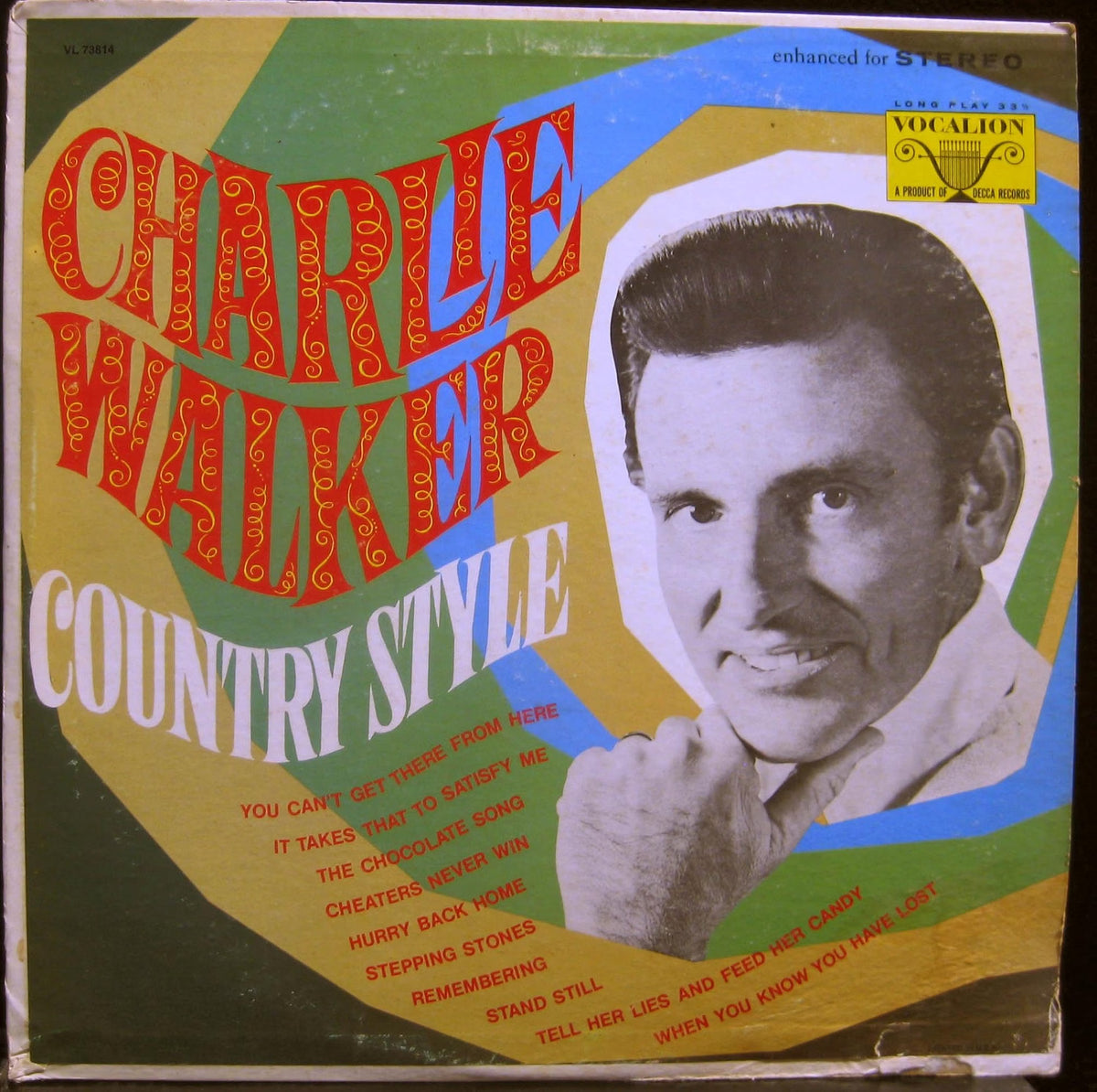Charlie Walker - Country Style LP