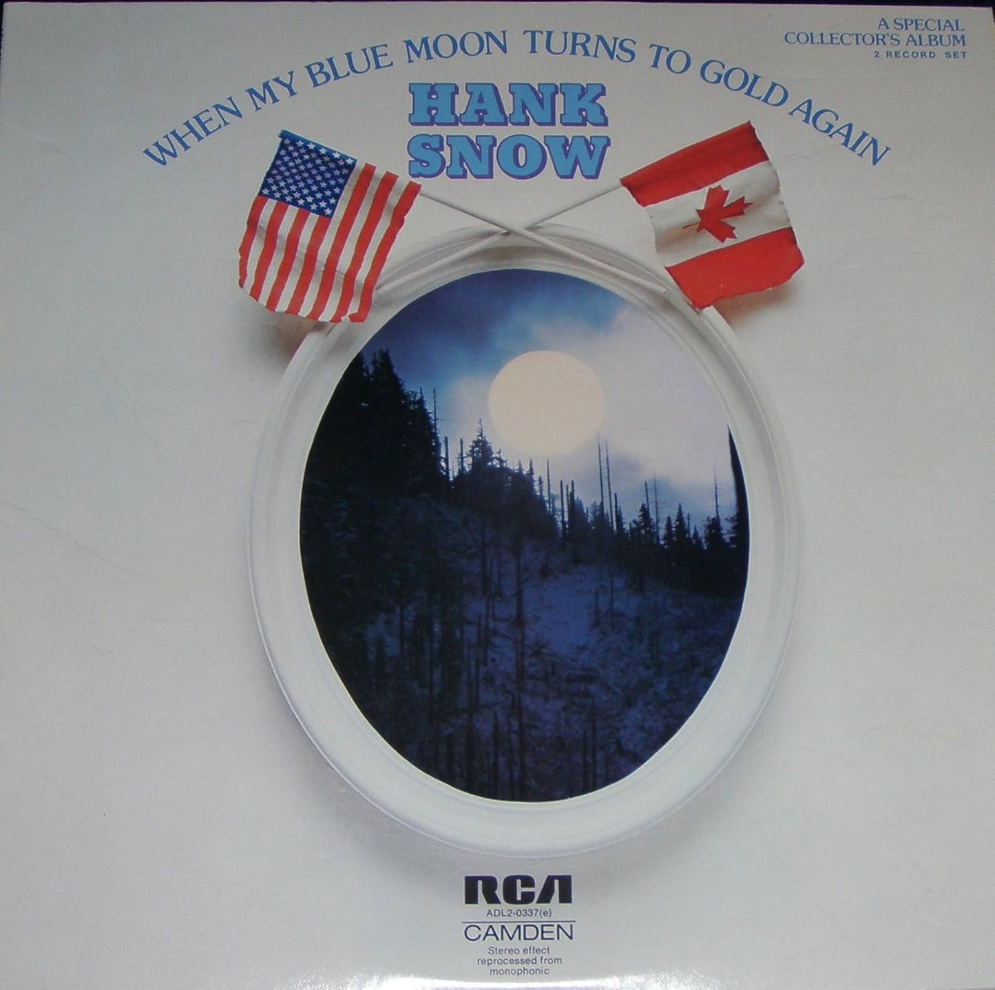 Hank Snow – When My Blue Moon Turns To Gold Again 2xLP
