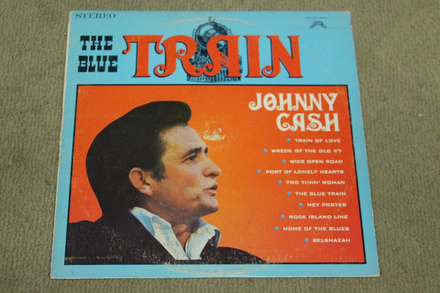 Johnny Cash - The Blue Train LP