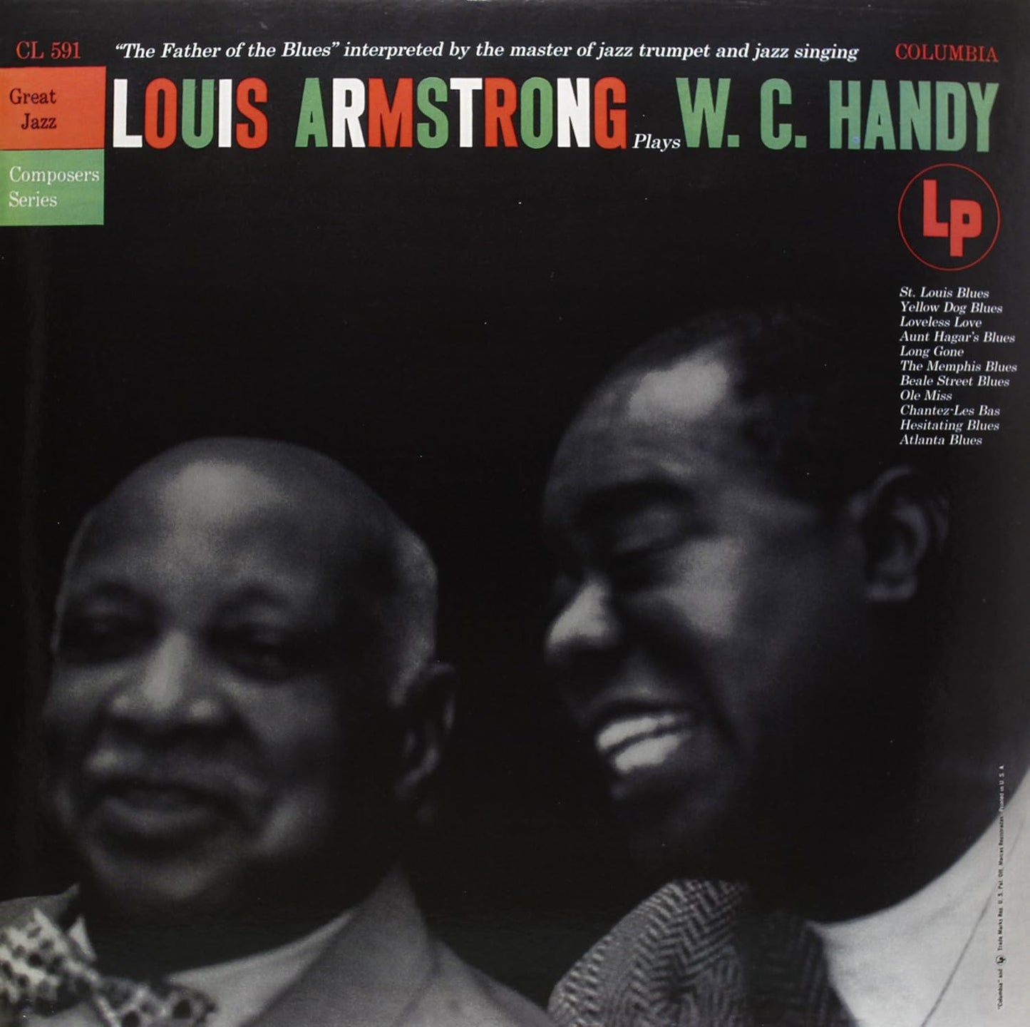 Louis Armstrong - Plays W.C. Handy MONO LP