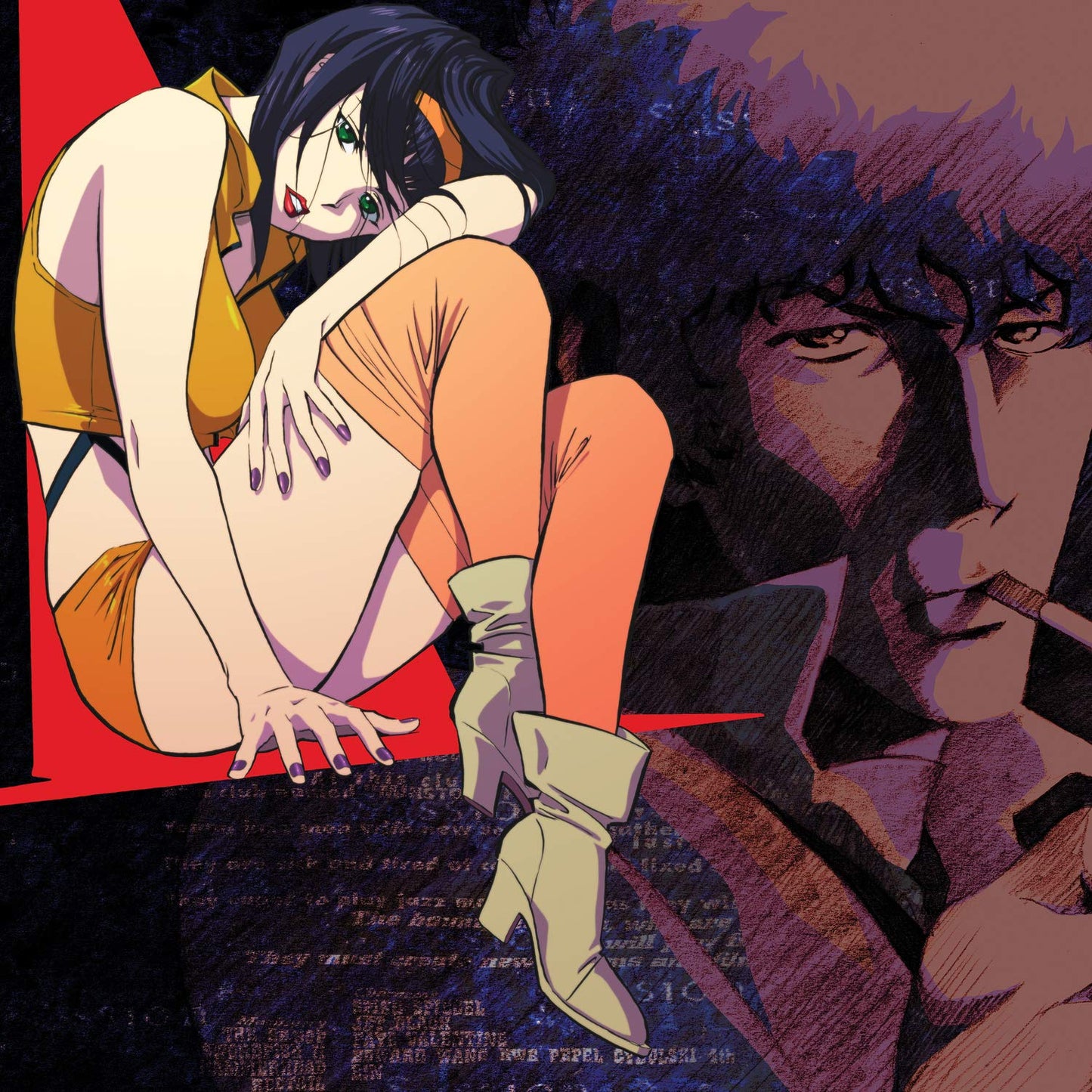 The Seatbelts – Cowboy Bebop (Original Series Soundtrack) 2xLP (Translucent Clear w/ Black / Pink / Blue Splatter)