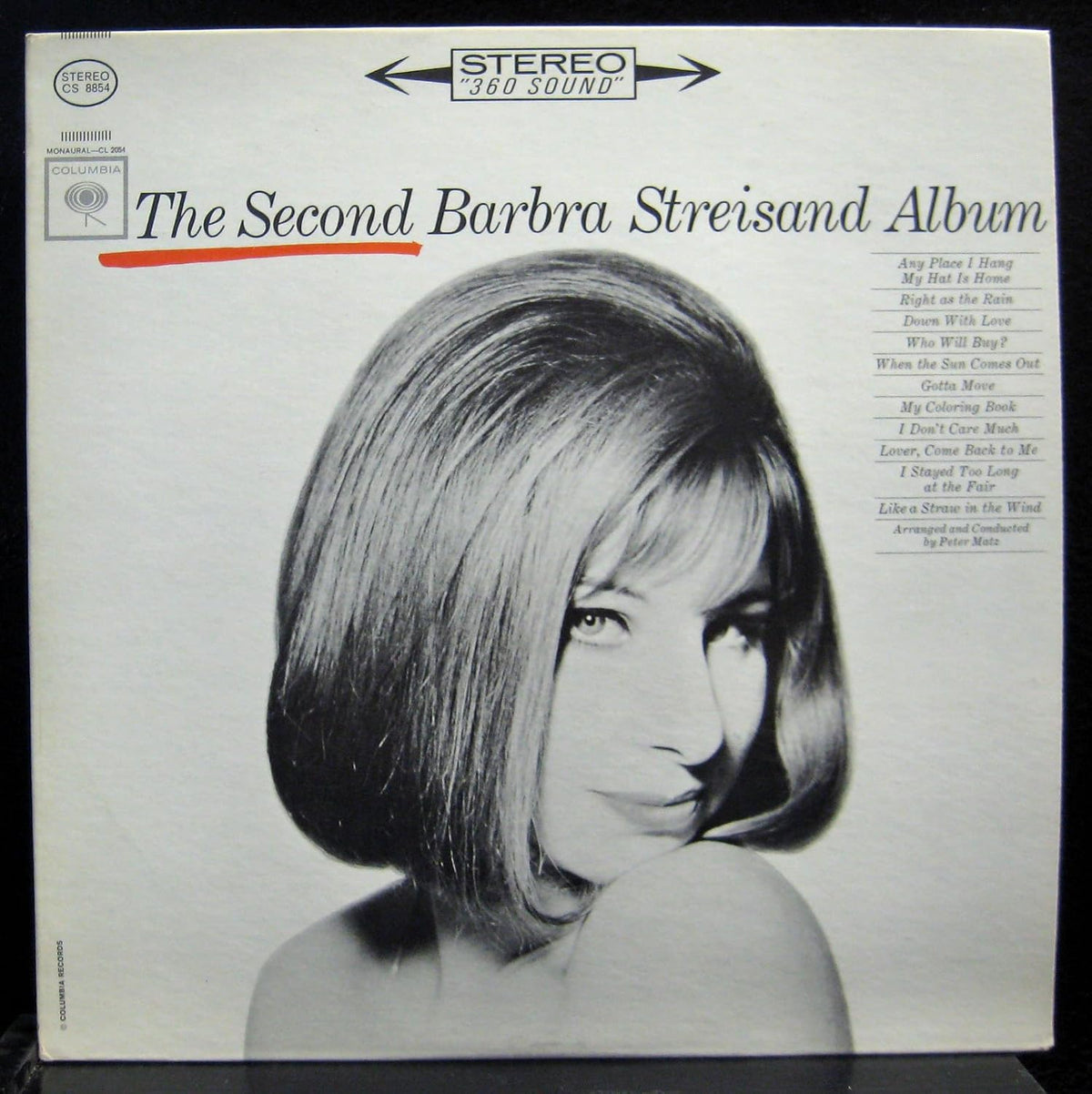 Barbra Streisand - The Second Barbra Streisand Album LP