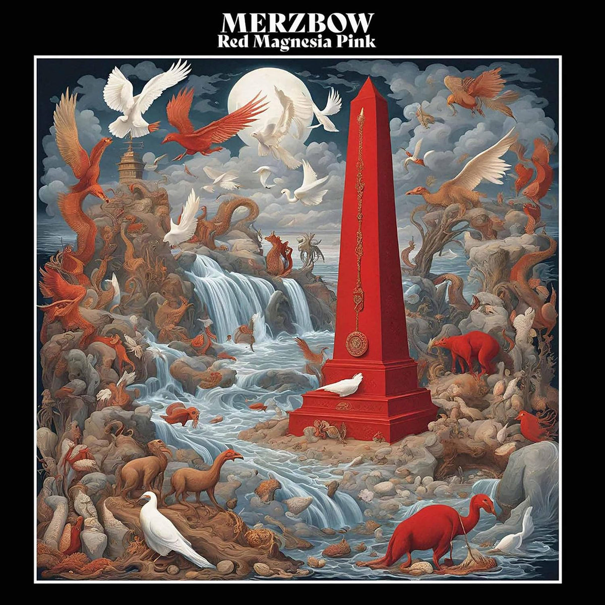 Merzbow - Red Magnesia Pink (Black / White) 2LP