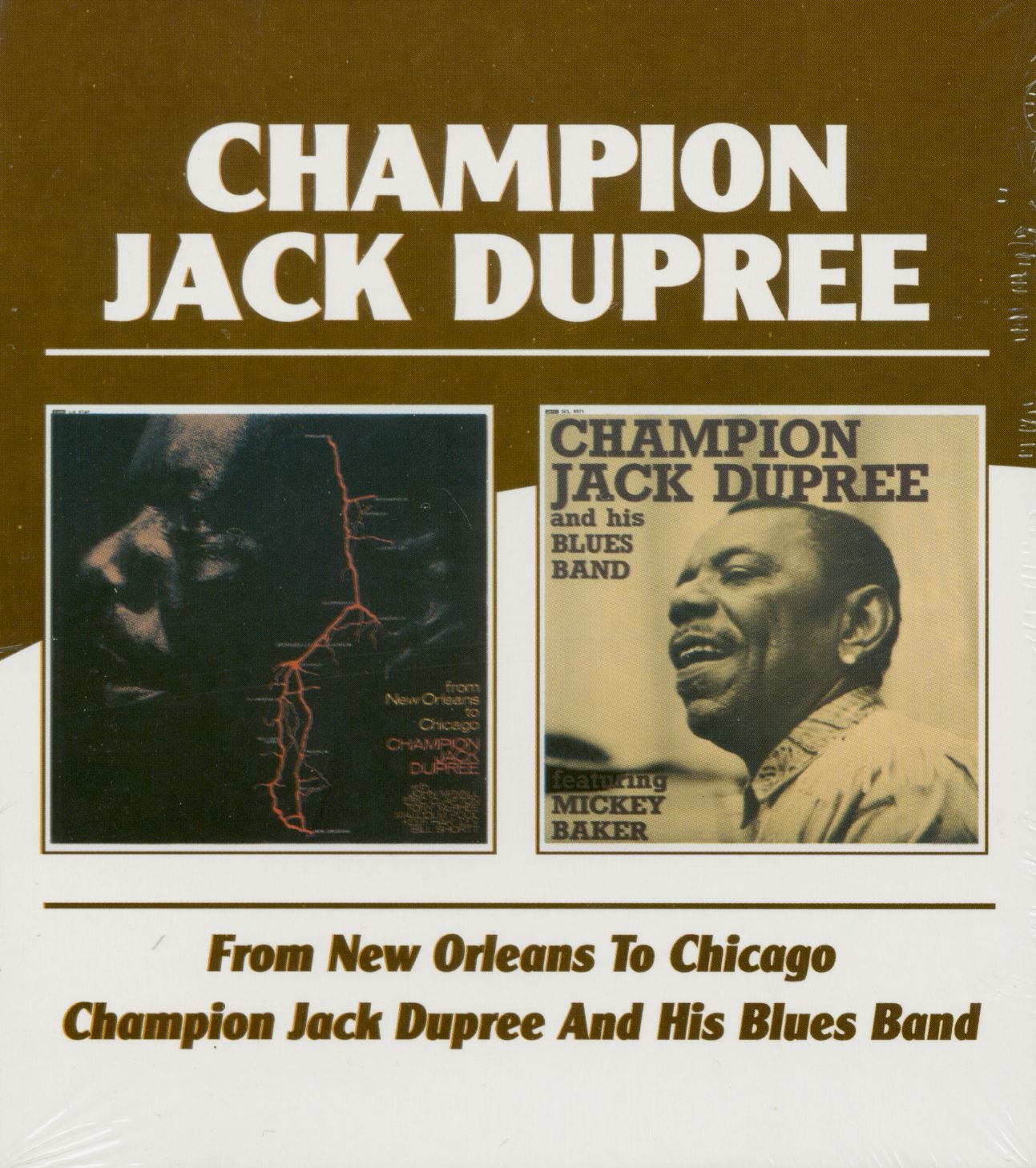 Champion Jack Dupree – From New Orleans To Chicago / Champion Jack Dupree And His Blues Band CD