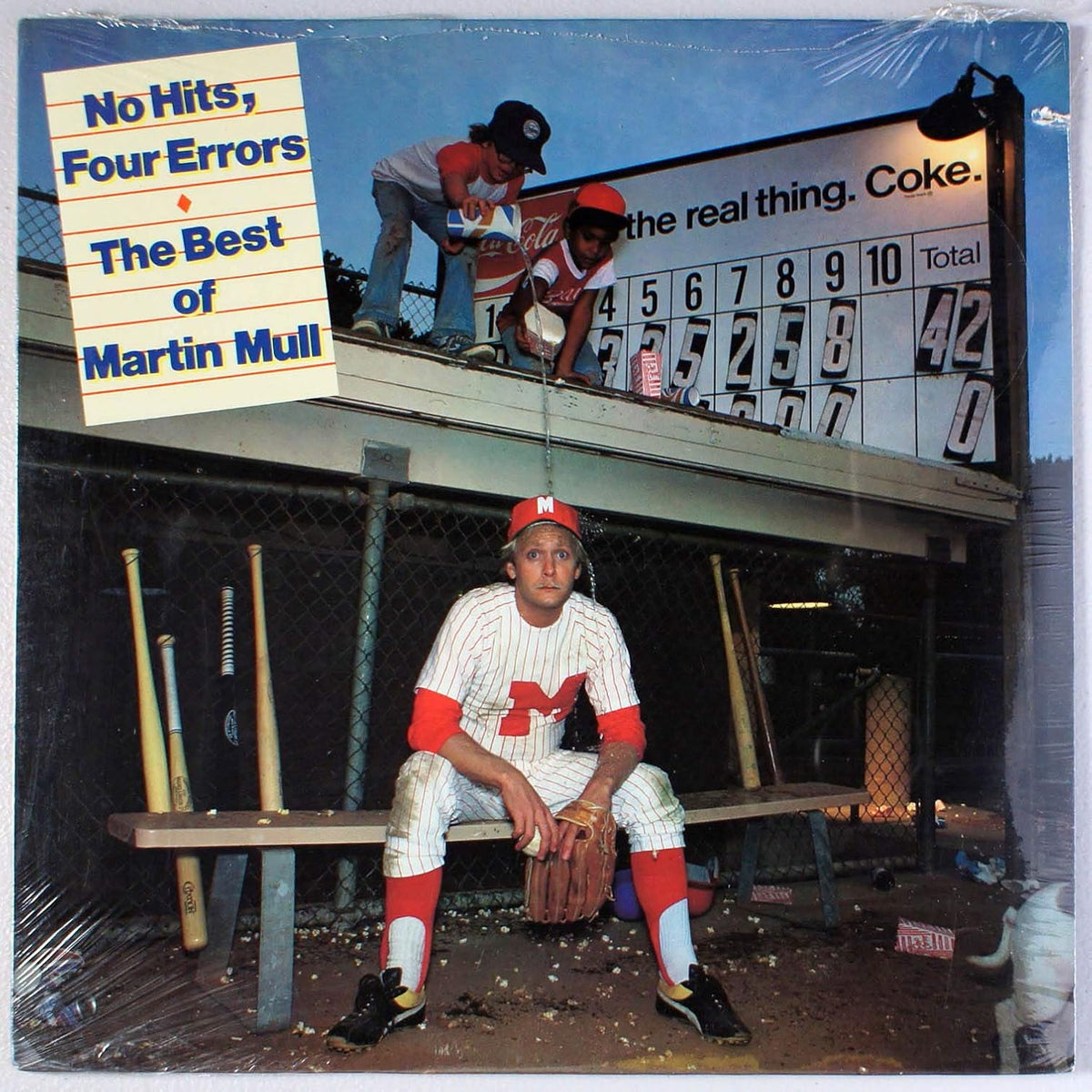 Martin Mull – No Hits, Four Errors ♦ The Best Of Martin Mull LP