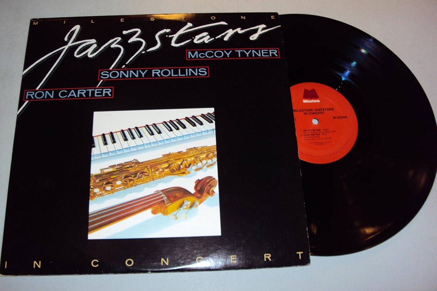 Ron Carter, Sonny Rollins, McCoy Tyner - Milestones Jazz Stars In Concert LP