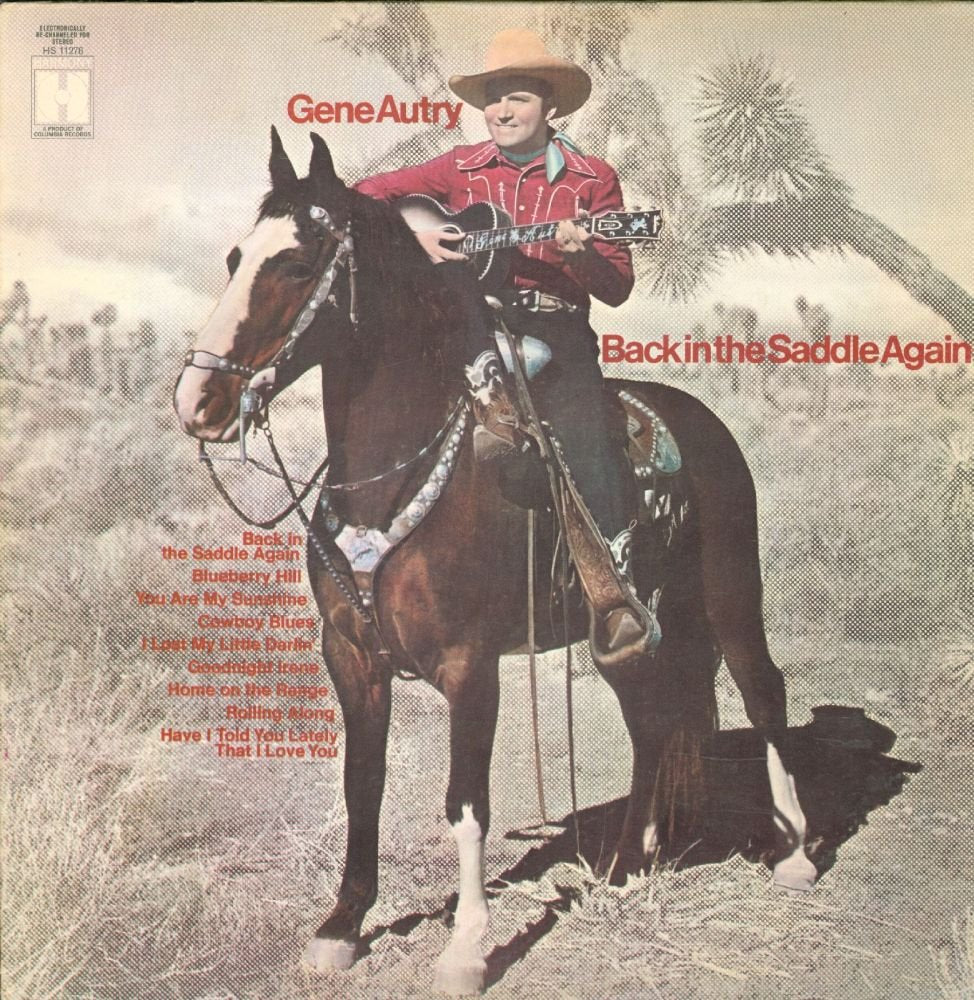 Gene Autry - Back In The Saddle Again LP