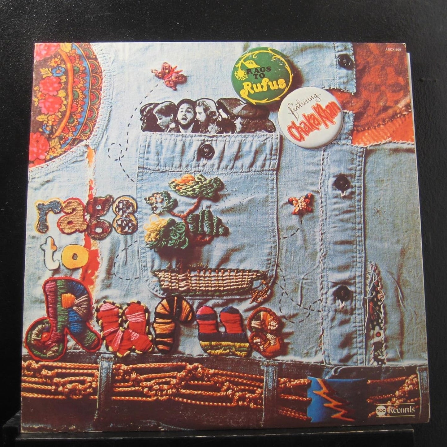 Rufus Featuring Chaka Khan - Rags To Rufus LP