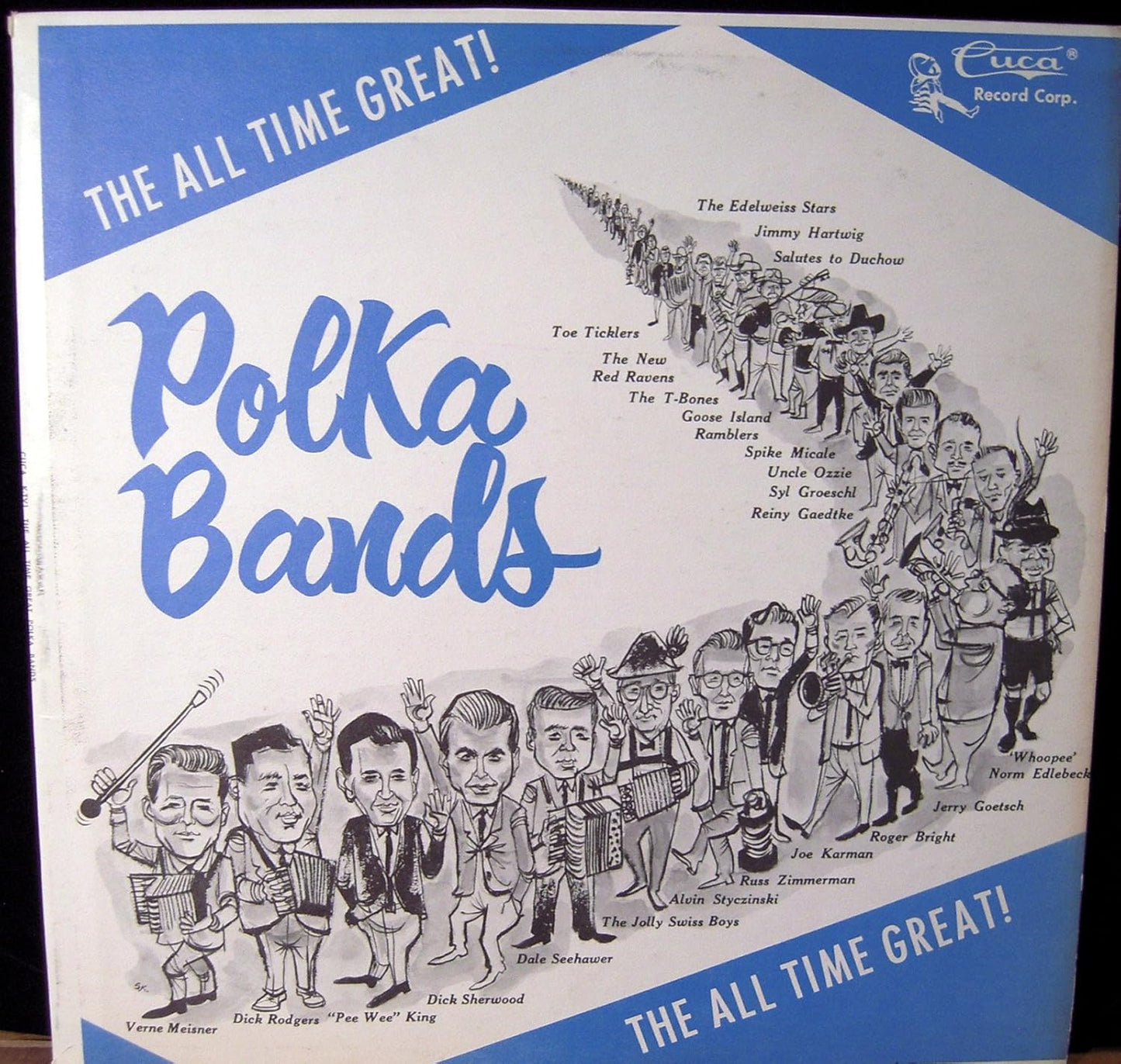 Various - All Time Great Polka Bands LP