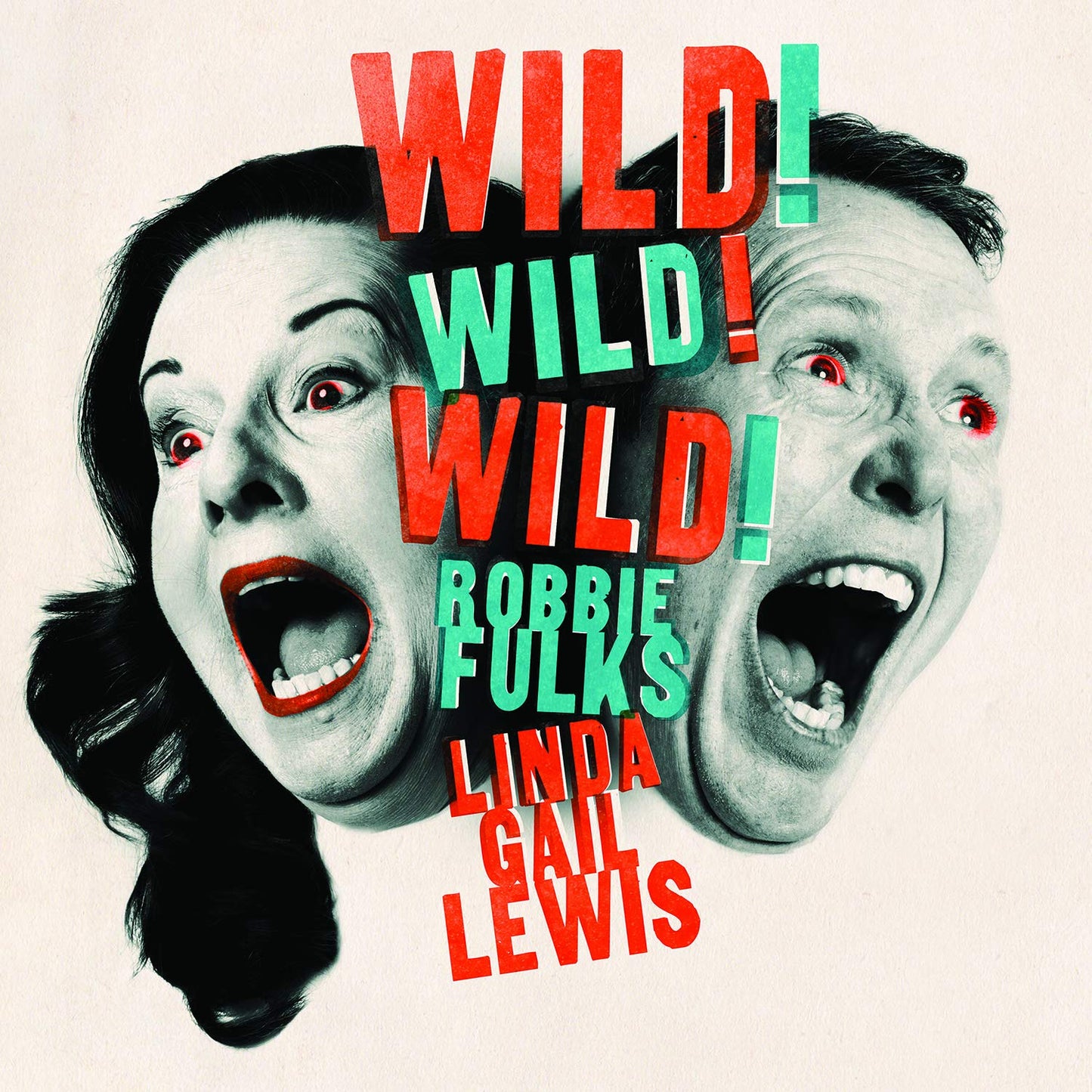 Robbie Fulks, Linda Gail Lewis – Wild! Wild! Wild! (Translucent Red) LP
