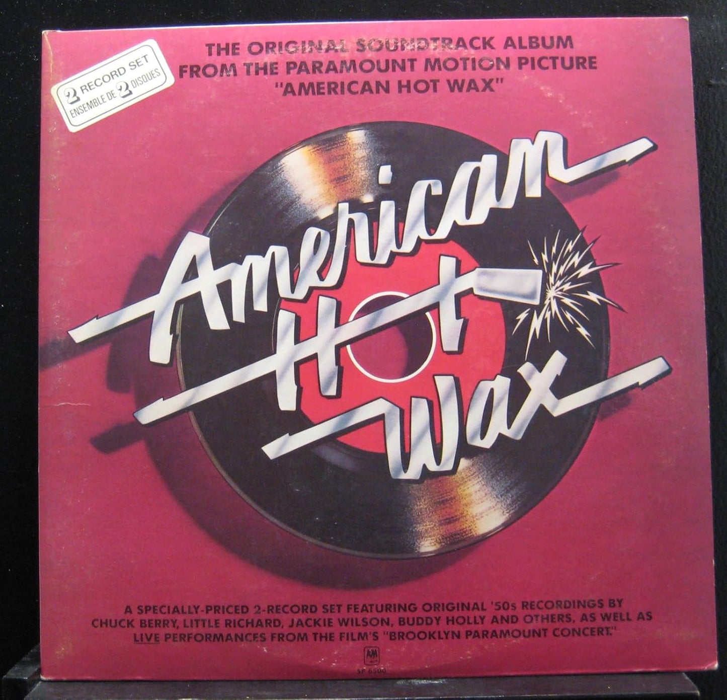 Various – The Original Soundtrack Album From The Paramount Motion Picture "American Hot Wax" LP