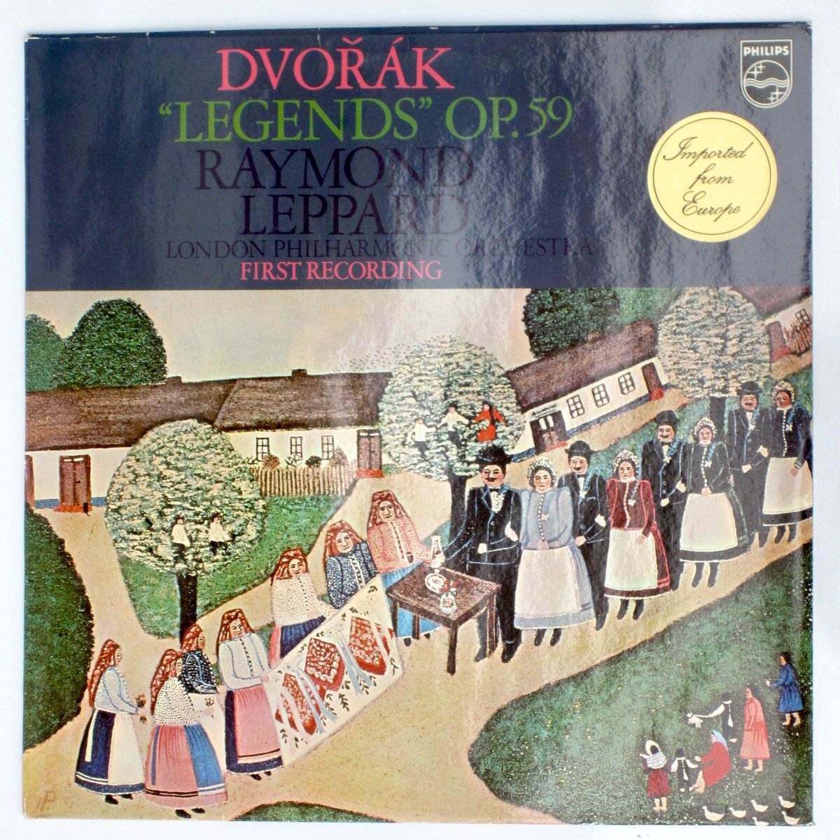 Dvořák, Raymond Leppard, London Philharmonic Orchestra – Legends, Op. 59 LP