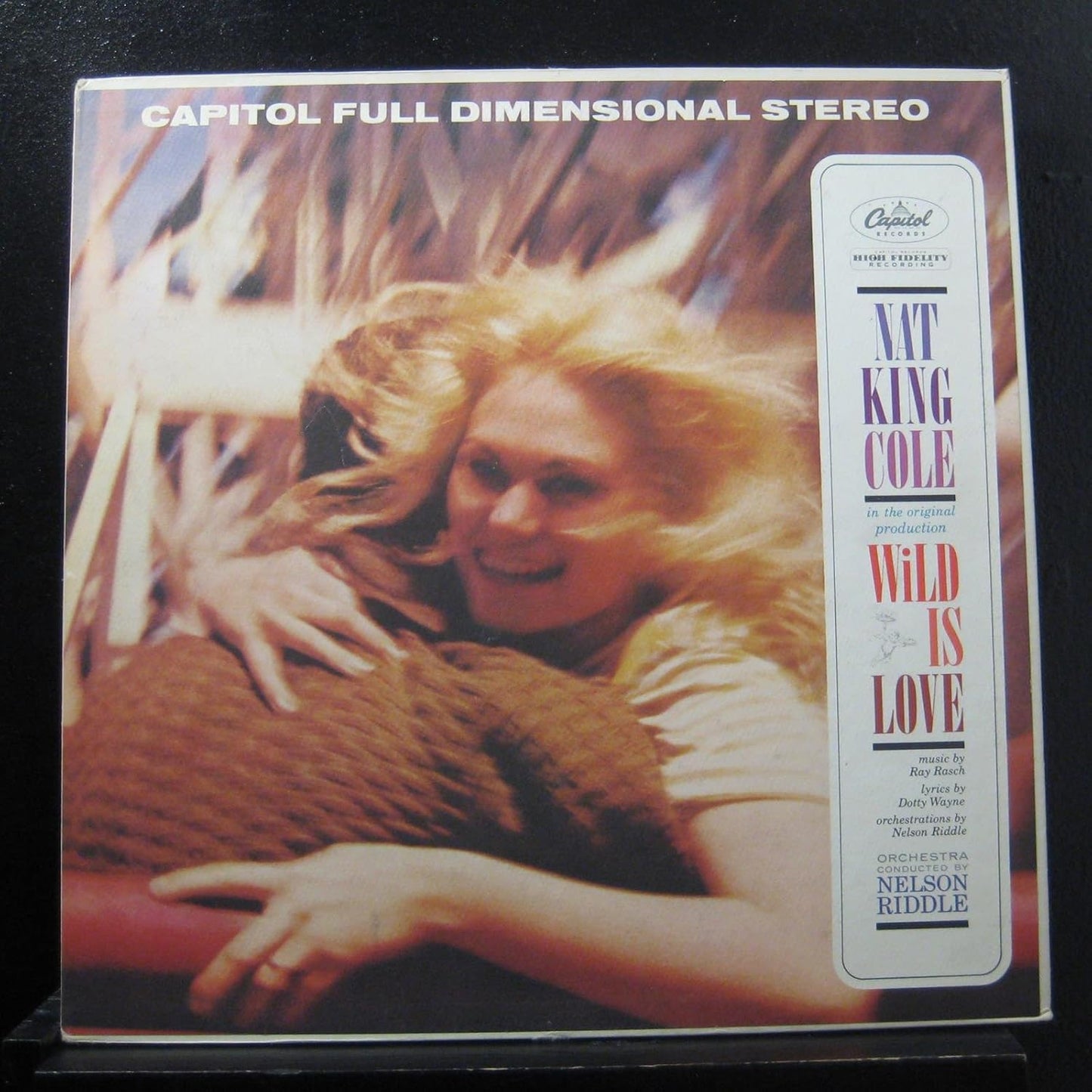 Nat King Cole With Orchestra And Chorus Conducted By Nelson Riddle – Wild Is Love LP