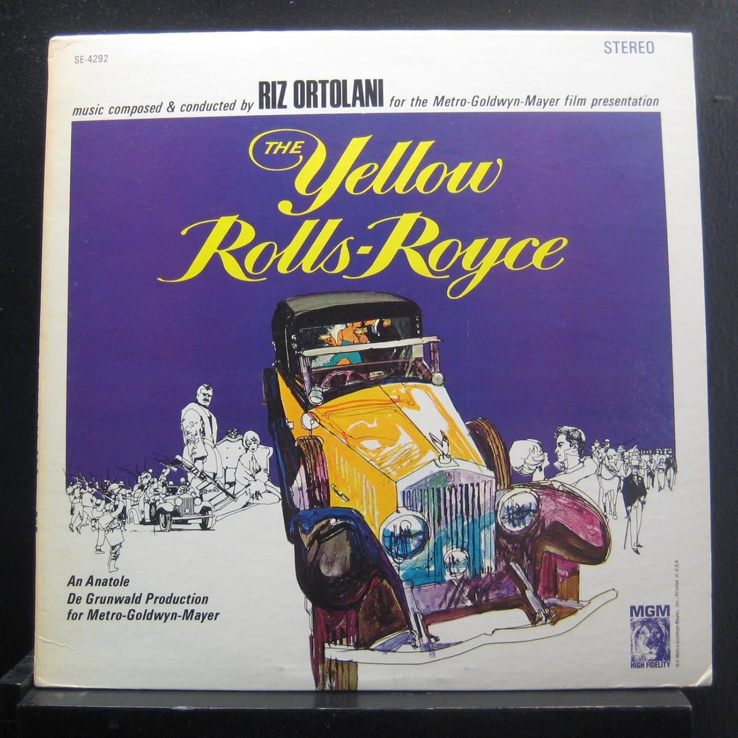 Soundtrack - Yellow Rolls Royce LP