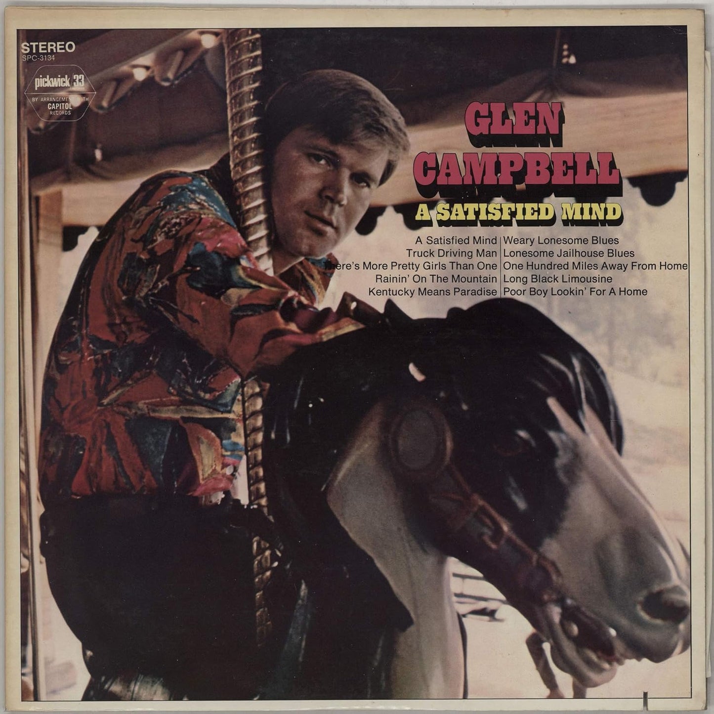 Glen Campbell - A Satisfied Mind LP