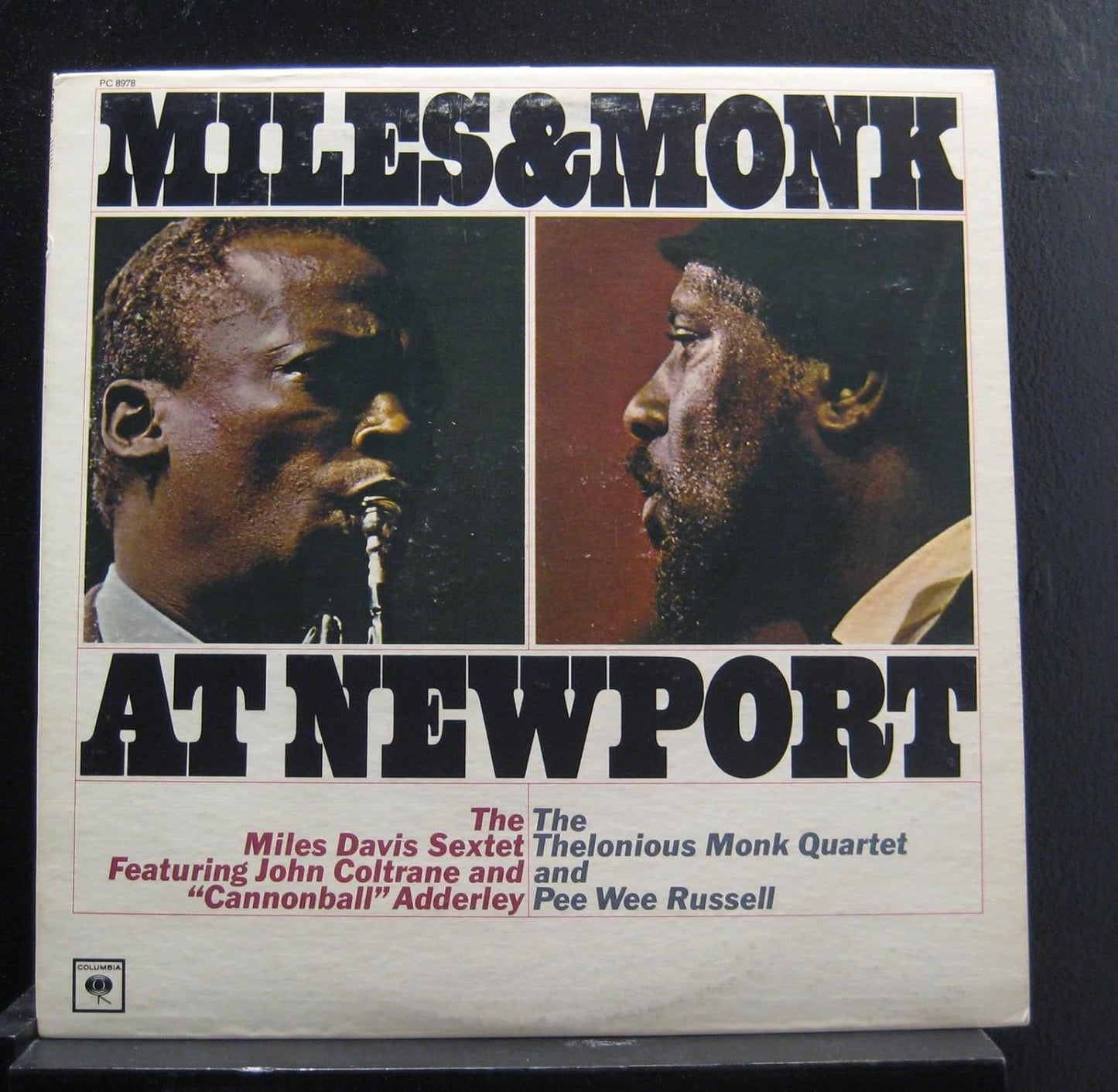 The Miles Davis Sextet & The Thelonious Monk Quartet – Miles & Monk At Newport LP