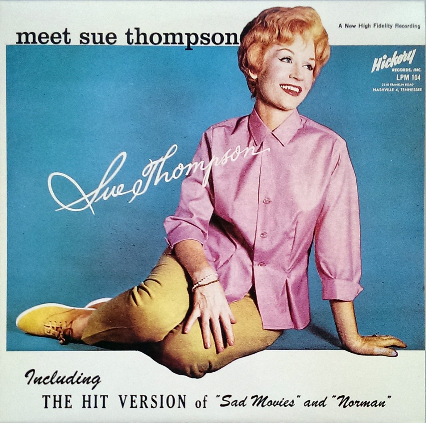 Sue Thompson – Meet Sue Thompson LP