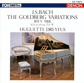 Huguette Dreyfus - J.S. Bach The Goldberg Variations BWV 988