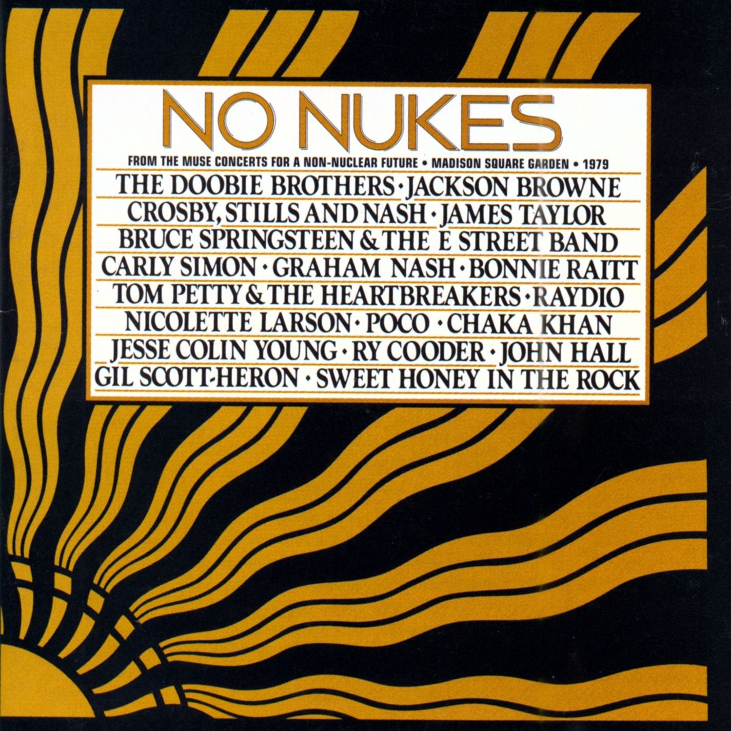 Various – No Nukes - From The Muse Concerts For A Non-Nuclear Future - Madison Square Garden - 1979 CD