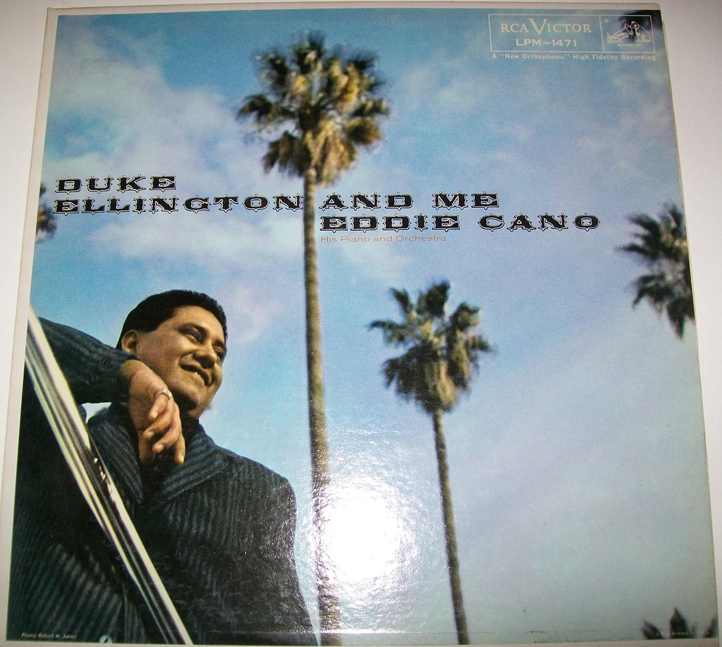 Eddie Cano, His Piano And Orchestra – Duke Ellington And Me LP