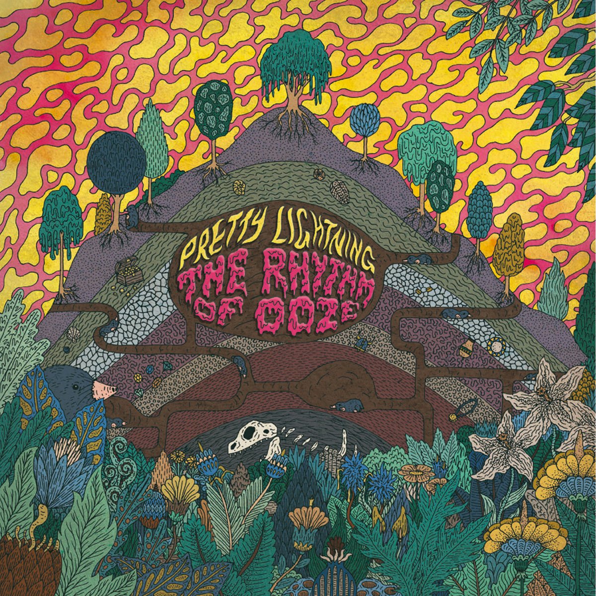 Pretty Lightning – The Rhythm Of Ooze LP (Orange)