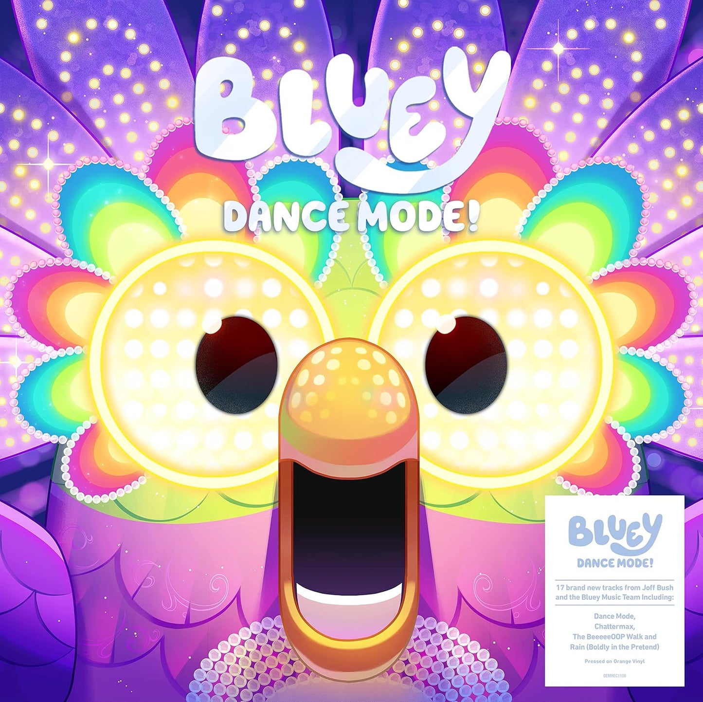 Joff Bush & The Bluey Music Team – Bluey Dance Mode! (Orange) LP