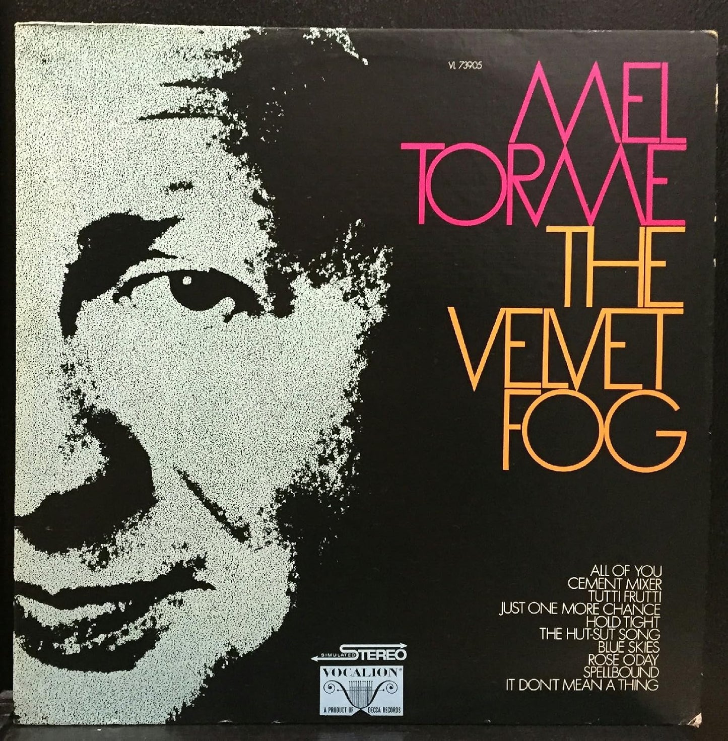Mel Torme - The Velvet Fog LP