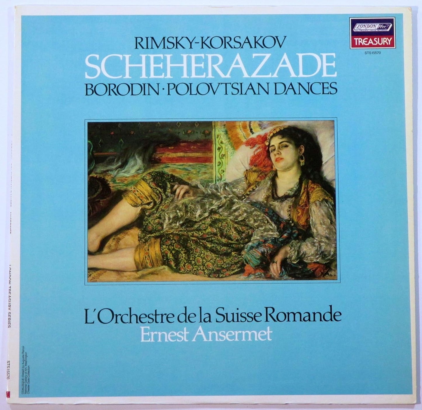 Rimsky-Korsakov, Borodin, L'Orchestre De La Suisse Romande, Ansermet – Scheherazade / Polovtsian Dances LP