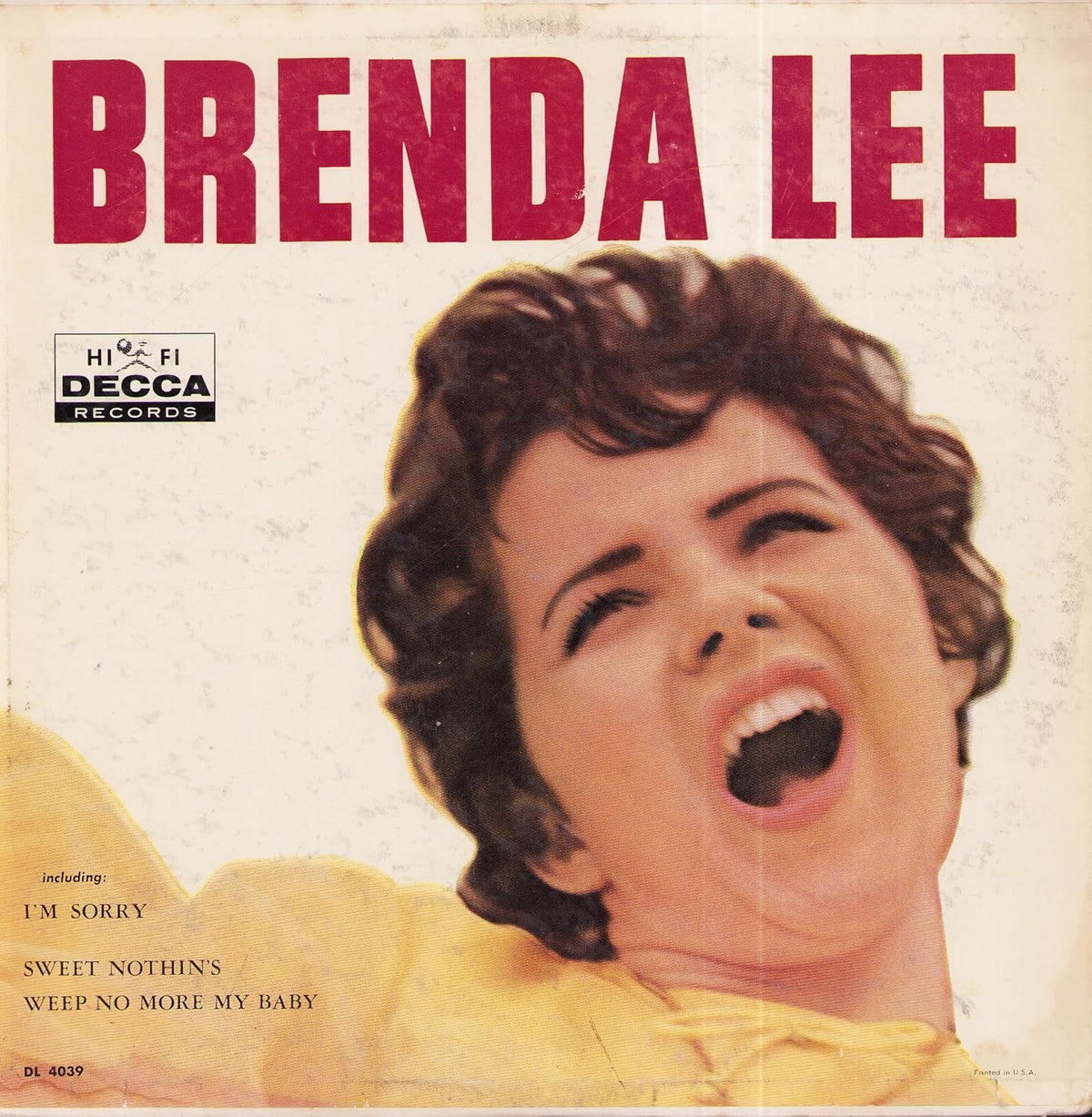Brenda Lee – Self-Titled (Mono) LP