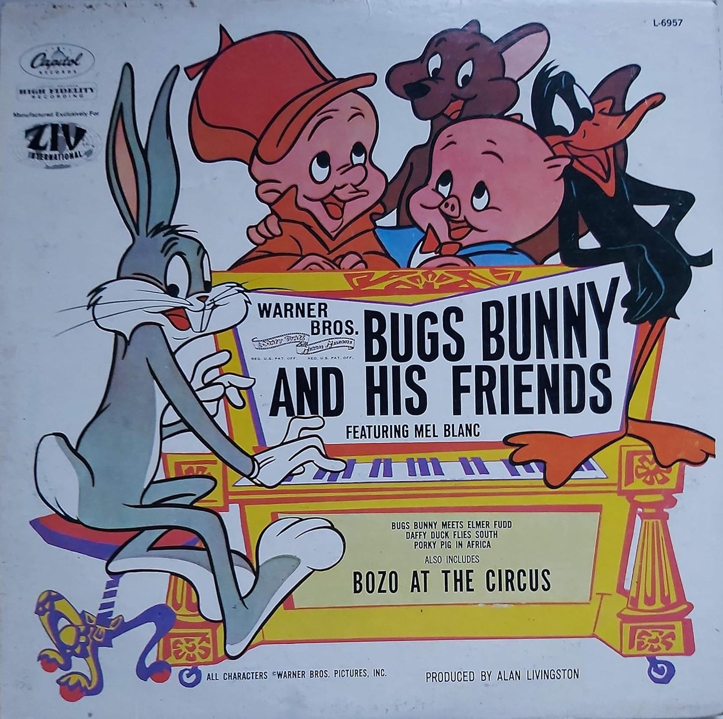 Bugs Bunny And His Friends Featuring Mel Blanc – Bugs Bunny And His Friends LP