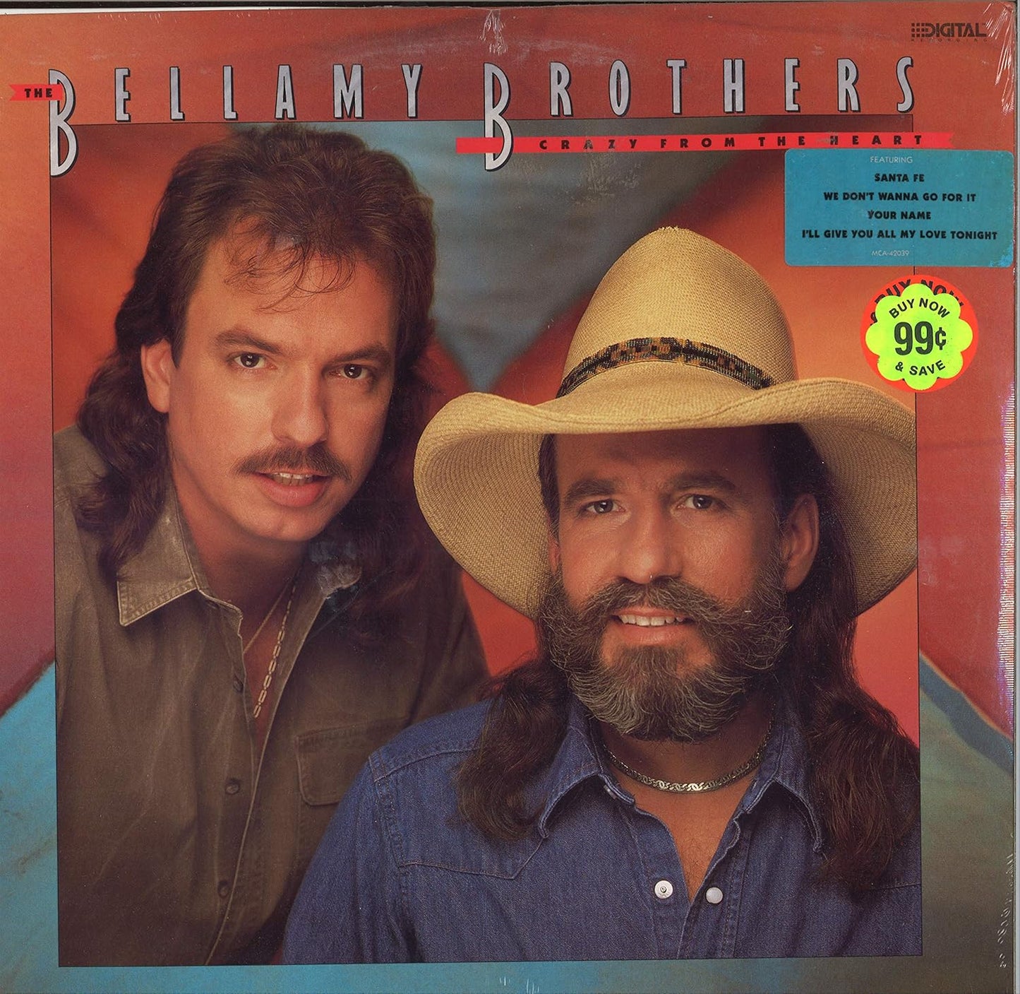 The Bellamy Brothers – Crazy From The Heart LP
