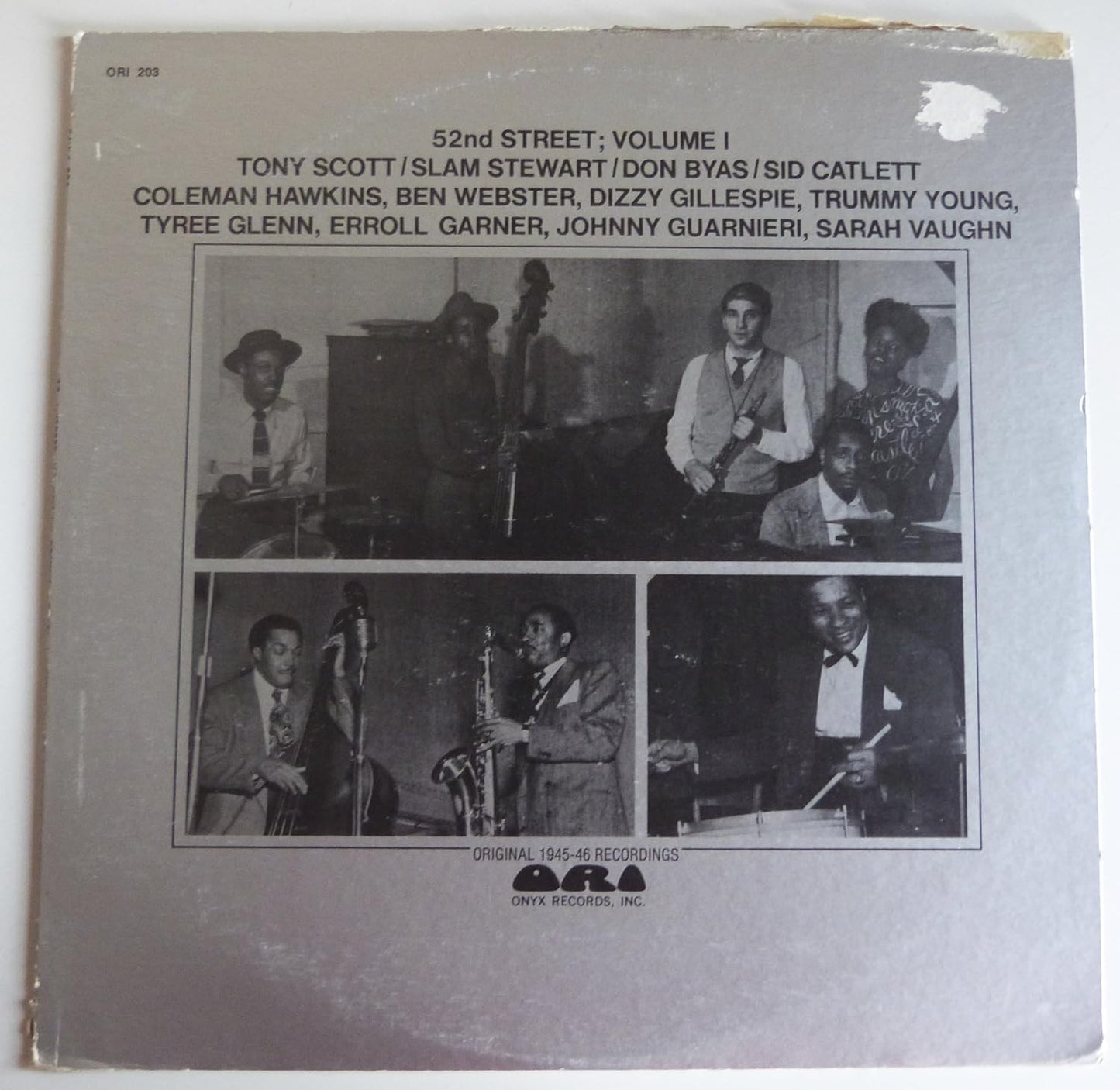 Various – 52nd Street; Volume 1 LP