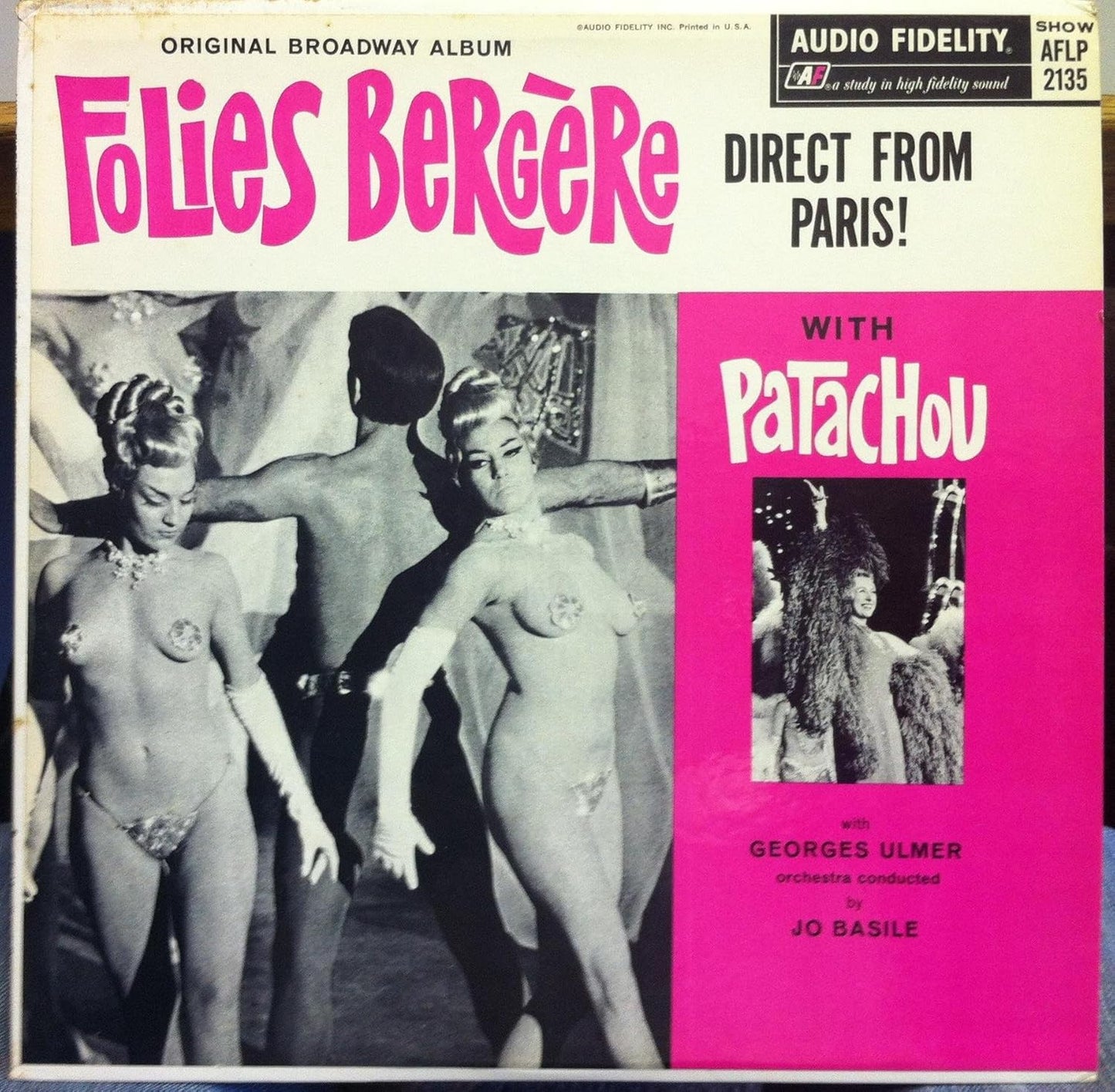 Folies Bergère With Patachou - Folies Bergère Direct From Paris! OST LP