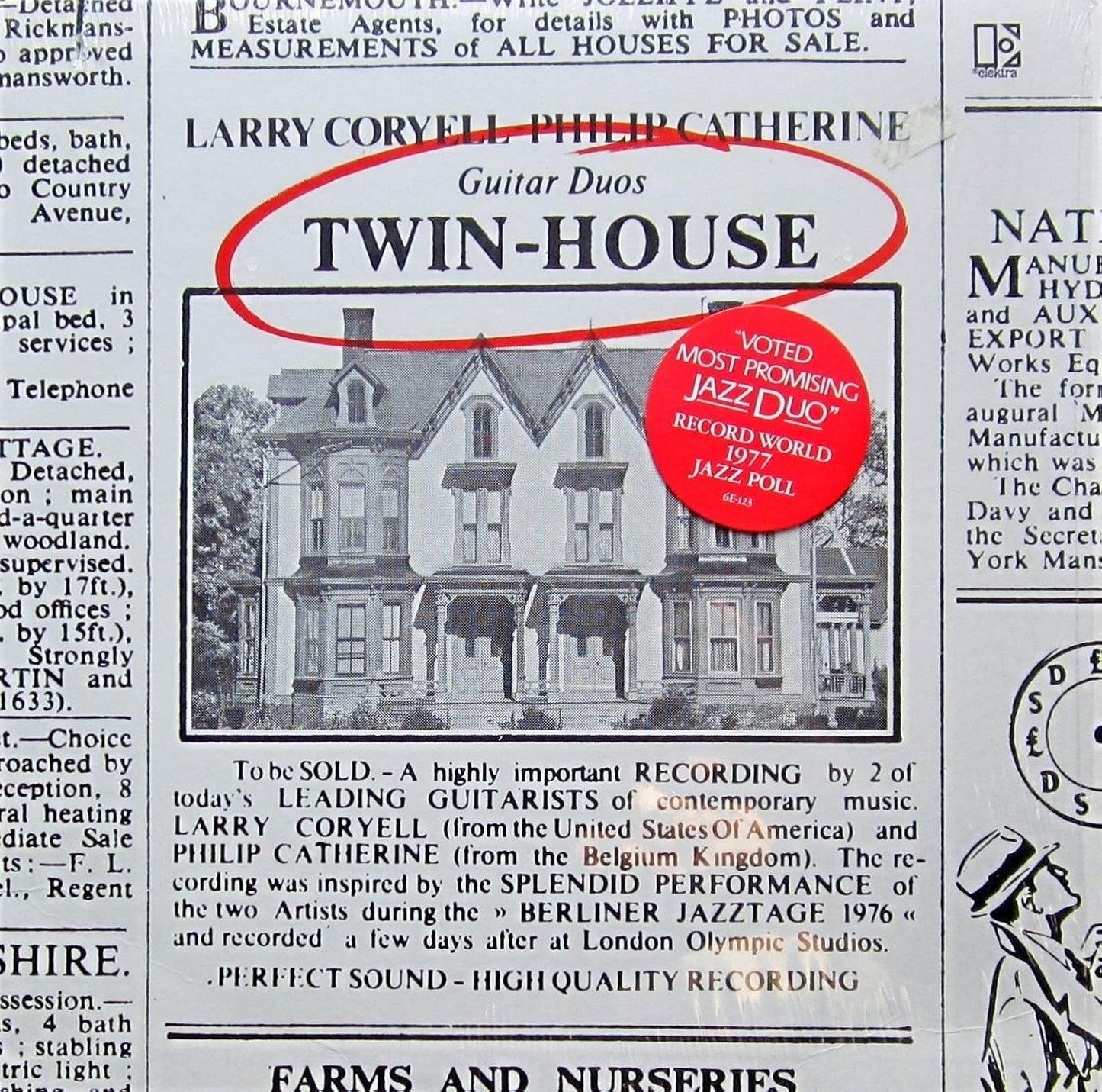 Larry Corell / Philip Catherine - Twin House LP