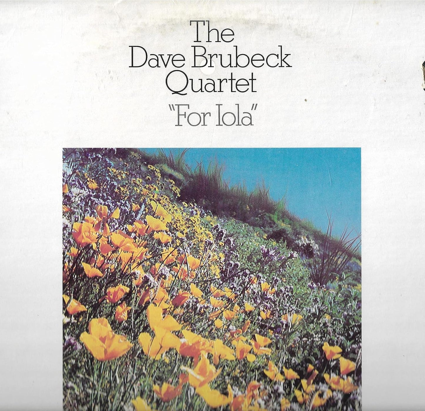 Dave Brubeck - For Iola LP