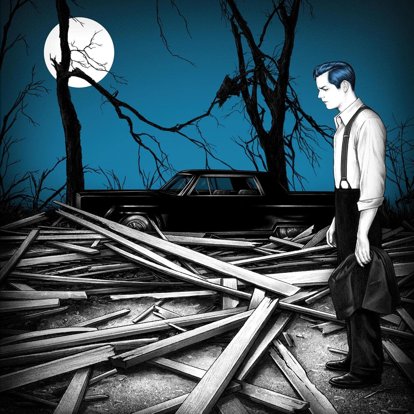Jack White - Fear Of The Dawn(astronomical blue vinyl) LP