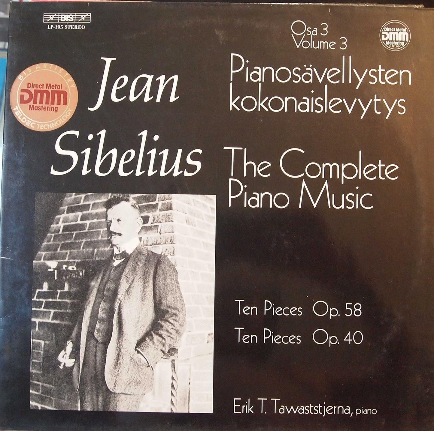 Jean Sibelius, Erik T. Tawaststjerna – Pianosävellysten Kokonaislevytys - Osa 6 = The Complete Piano Music - Volume 6 LP