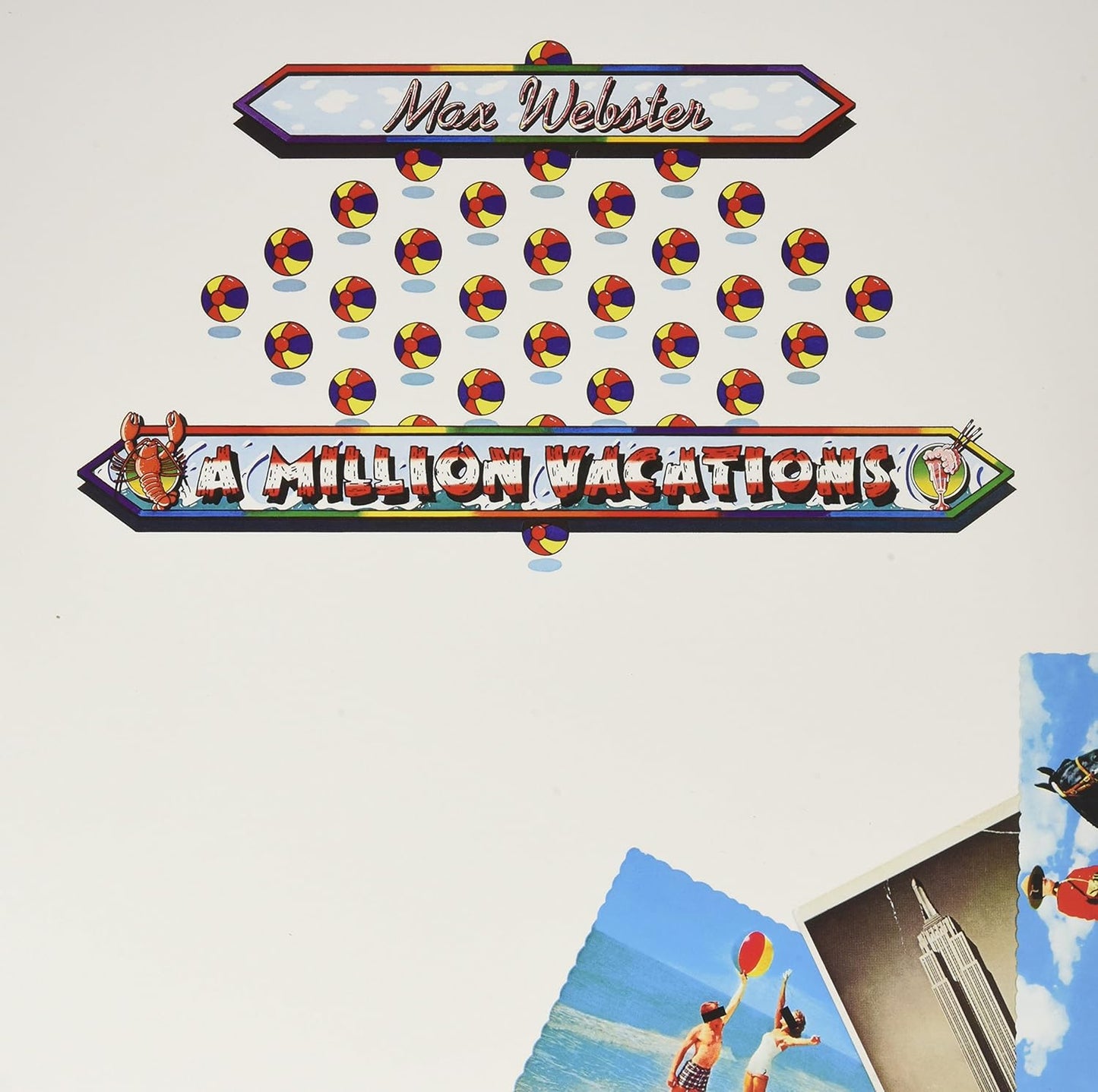 Max Webster - A Million Vacations LP