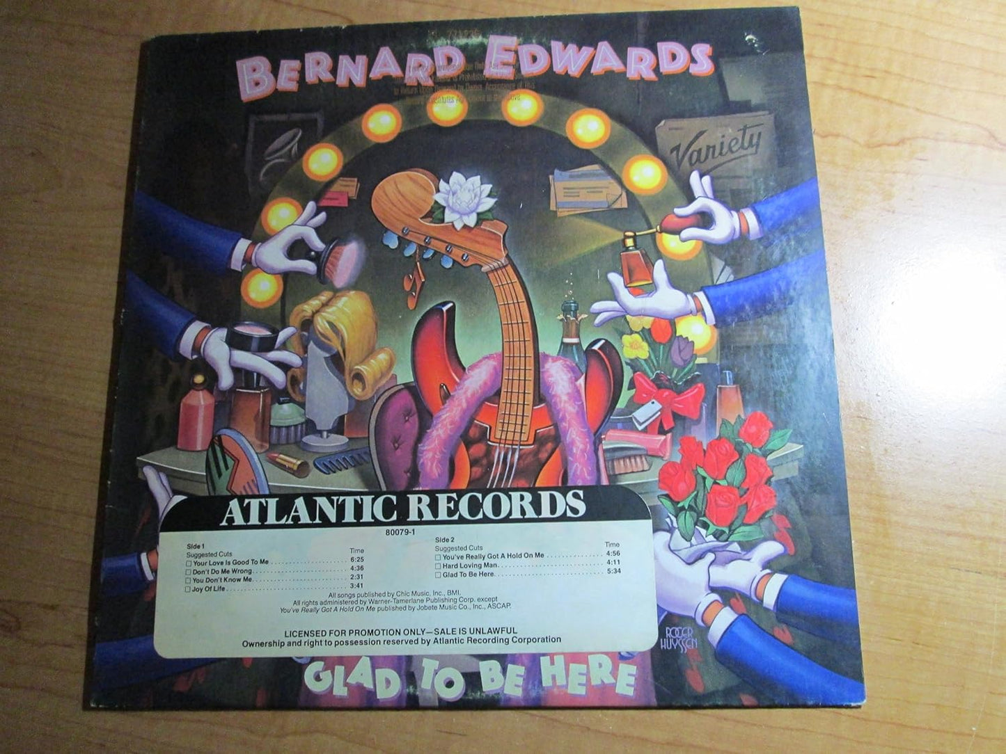 Bernard Edwards - Glad To Be Here LP