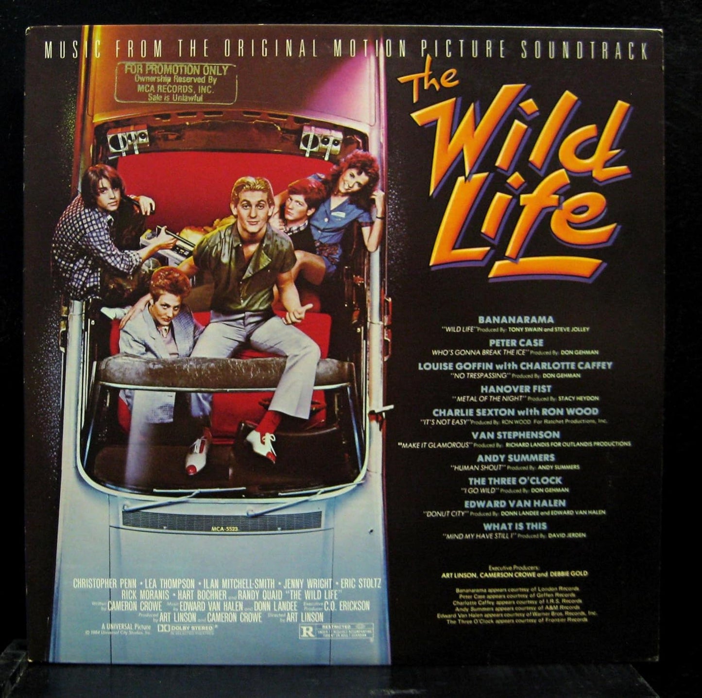 Various – The Wild Life (Music From The Original Motion Picture Soundtrack) LP