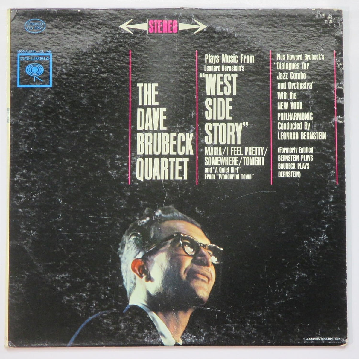 The Dave Brubeck Quartet – Plays Music From Leonard Bernstein's West Side Story LP