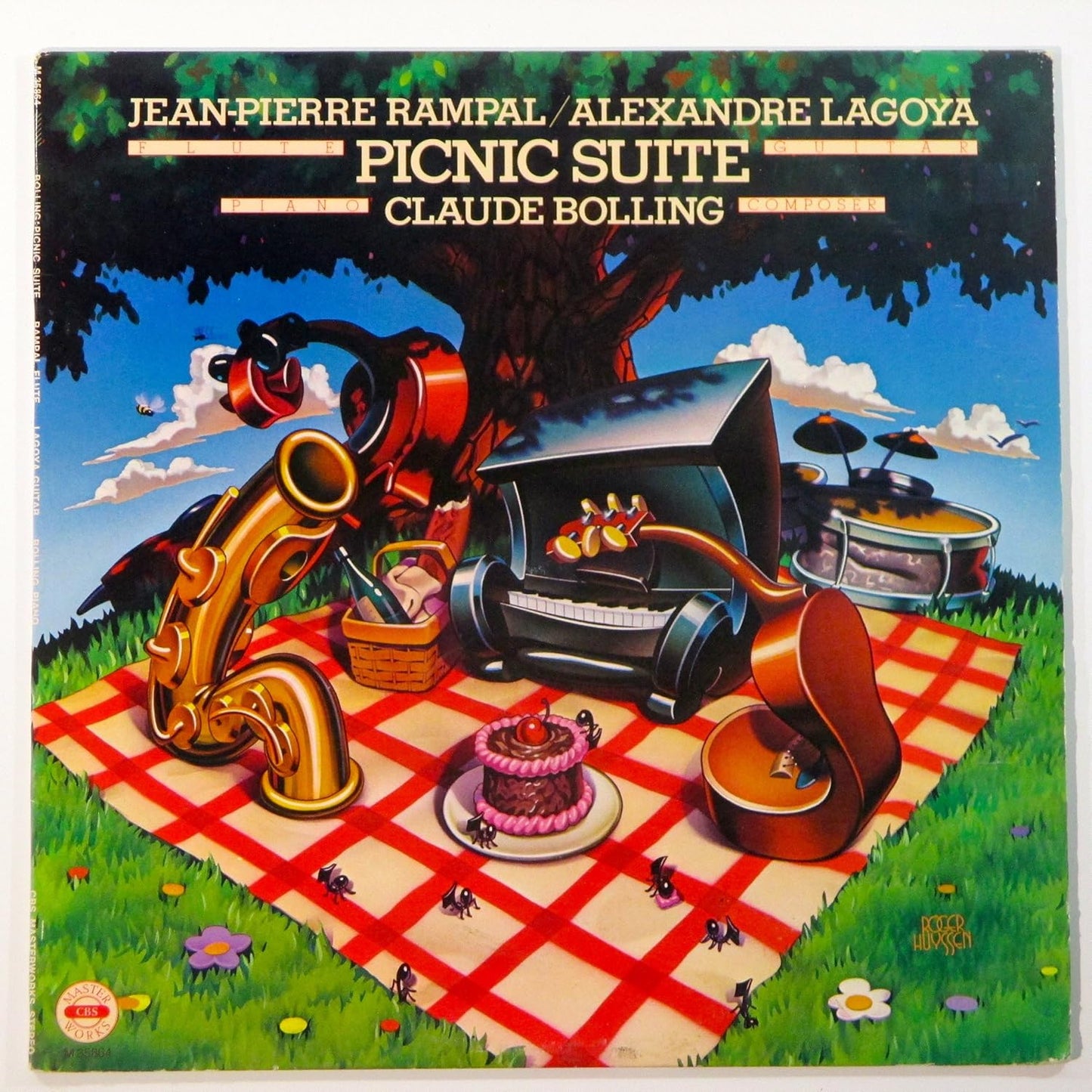 Jean-Pierre Rampal / Alexandre Lagoya / Claude Bolling - Picnic Suite LP