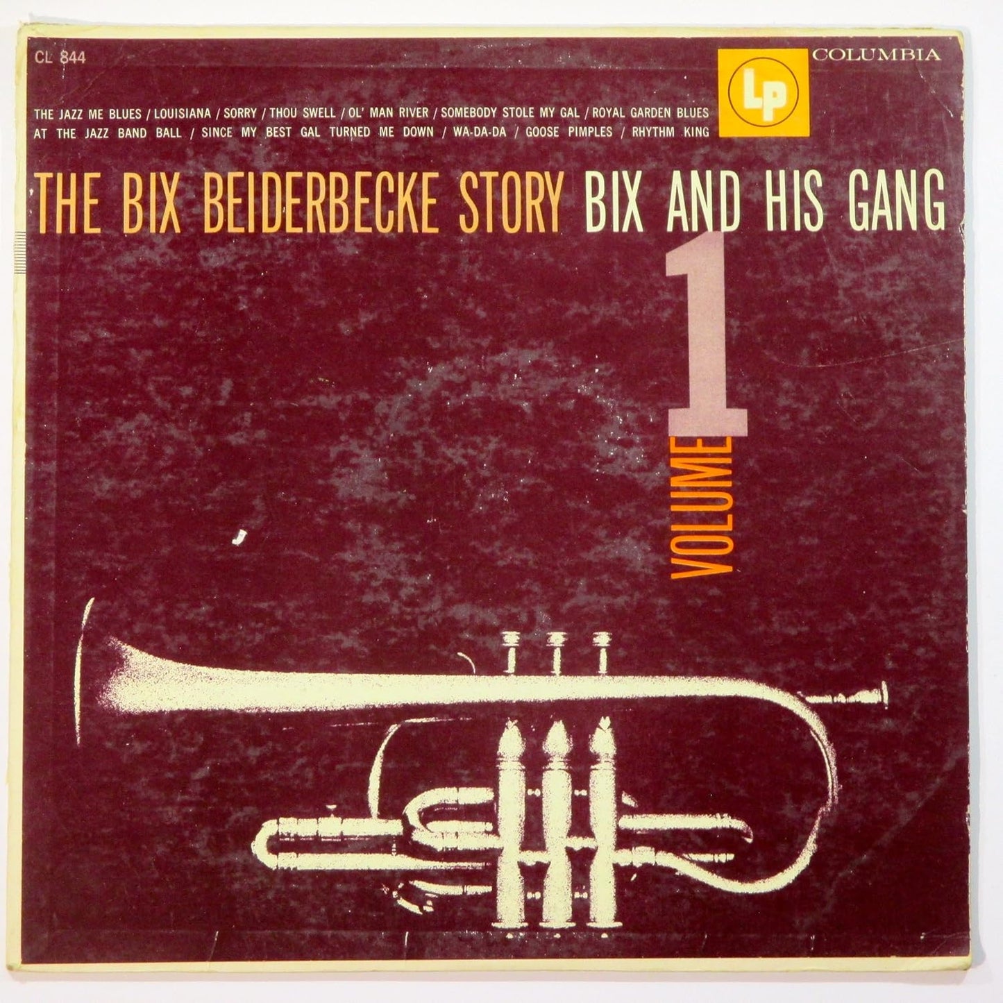 Bix Beiderbecke - The Bix Beiderbeck Story Vol. 1 - Bix And His Gang LP