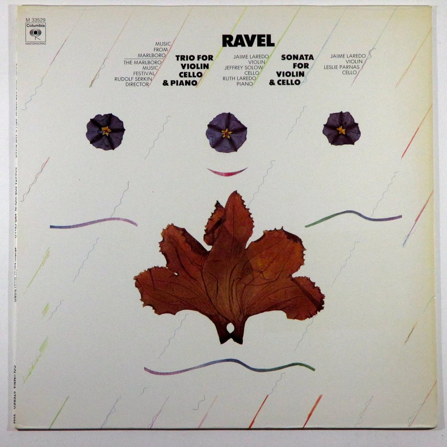 Ravel – Trio For Violin, Cello & Piano / Sonata For Violin & Cello LP