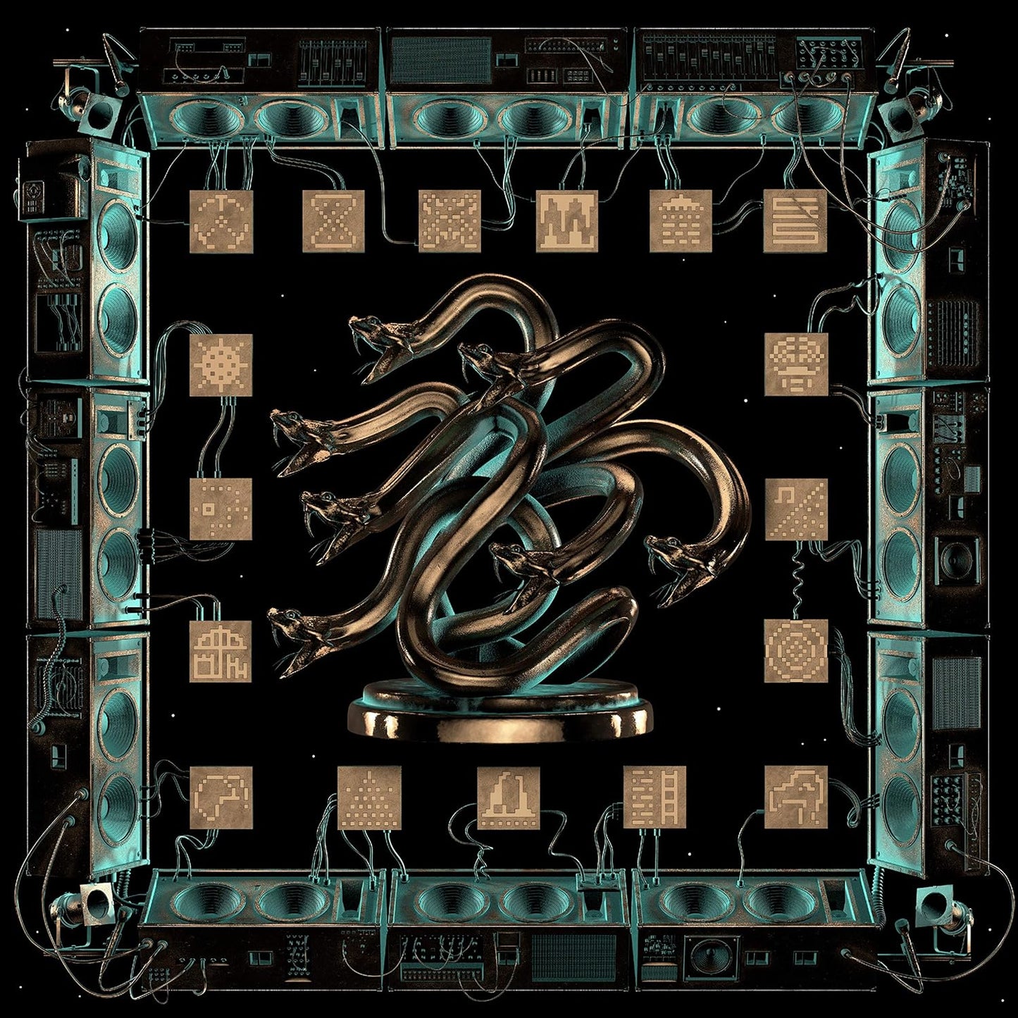 King Gizzard - Chunky Shrapnel (Gold/black vinyl) 2LP